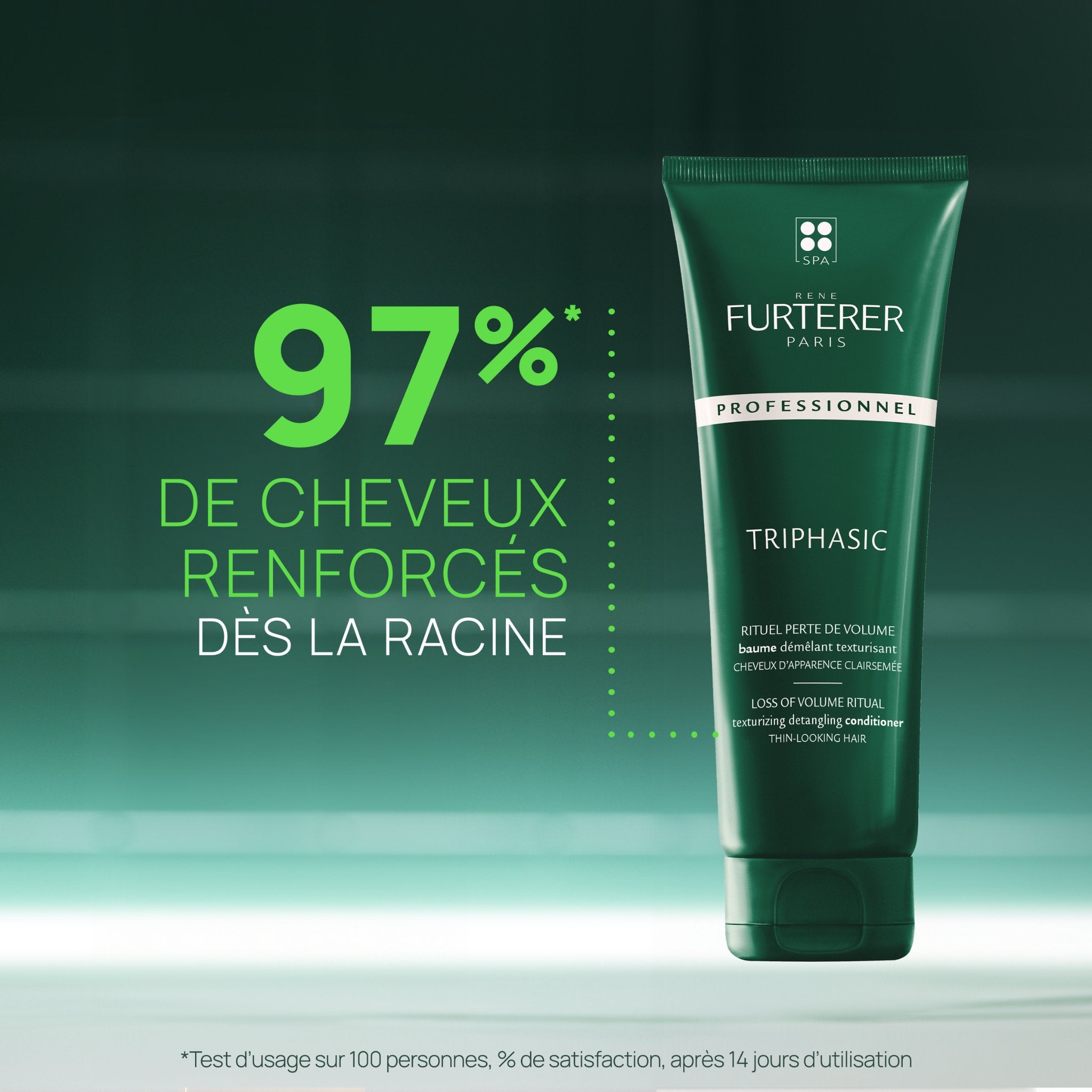 René Furterer. Triphasic Baume Démêlant Texturisant - 250 ml - Concept C. Shop