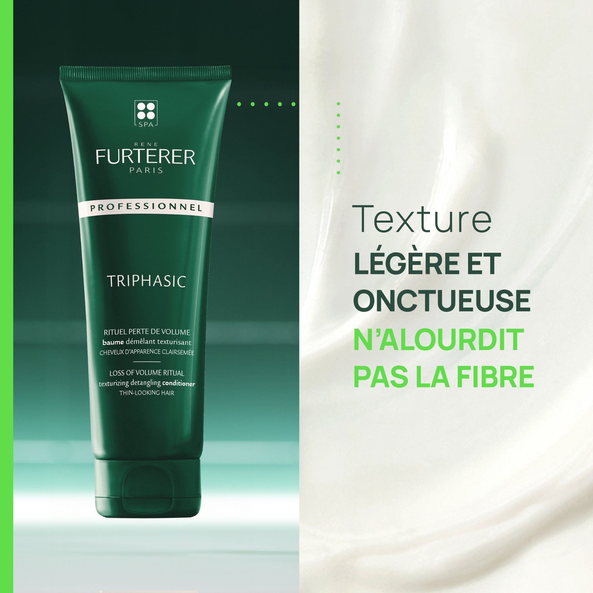 René Furterer. Triphasic Baume Démêlant Texturisant - 250 ml - Concept C. Shop