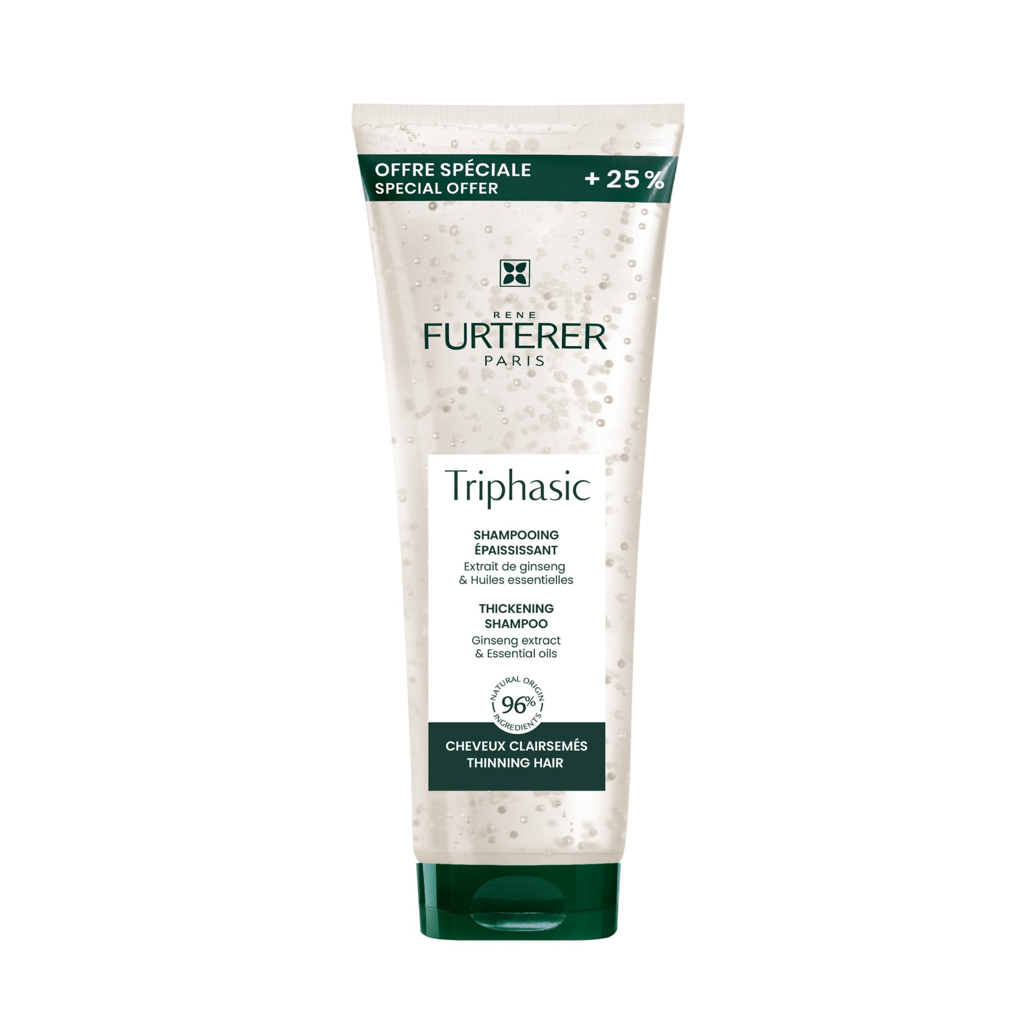 René Furterer. Triphasic Shampoing Épaississant aux Huiles Essentielles - 250 ml - Concept C. Shop