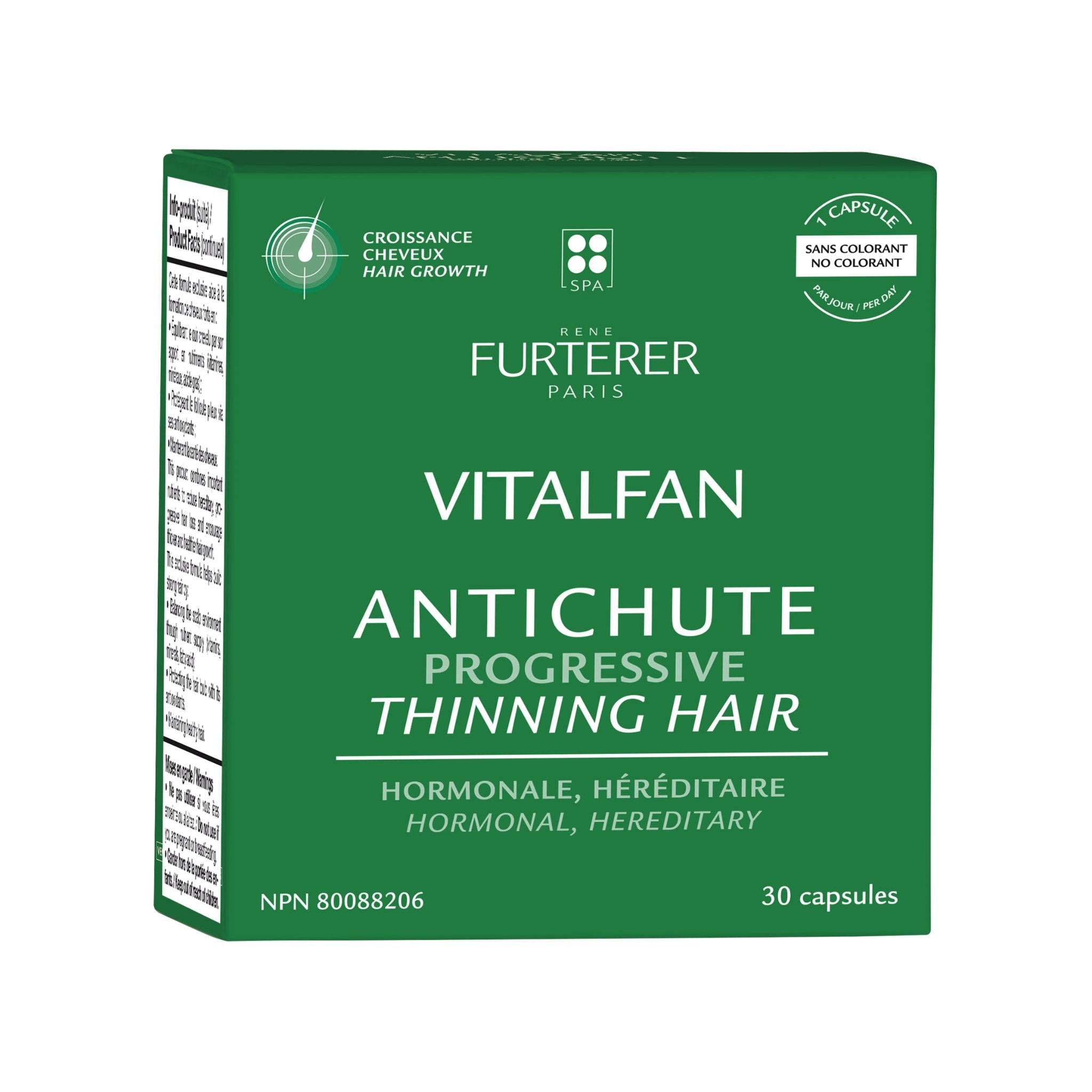 René Furterer. Vitalfan Complément Alimentaire Antichute Progressive - 30 capsules - Concept C. Shop