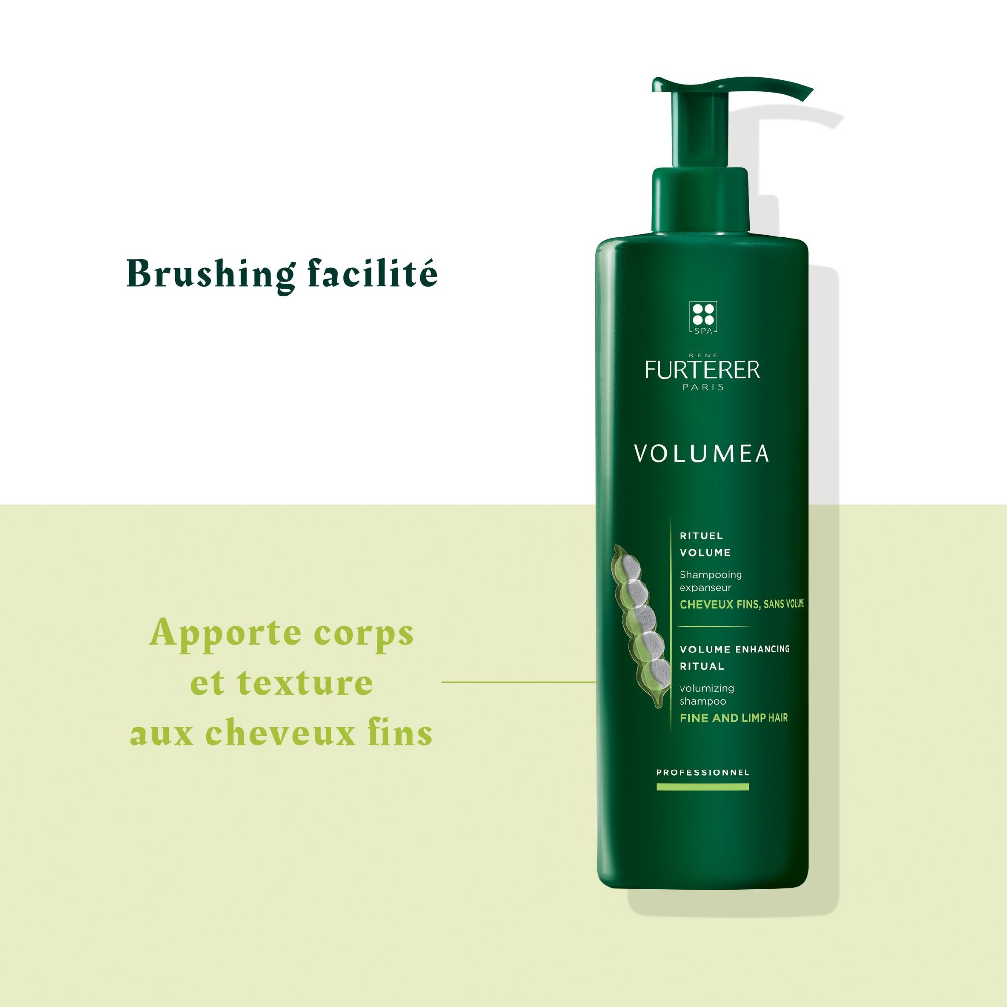 René Furterer. Volumea Shampoing Expanseur Volume et Légèreté - 600 ml - Concept C. Shop