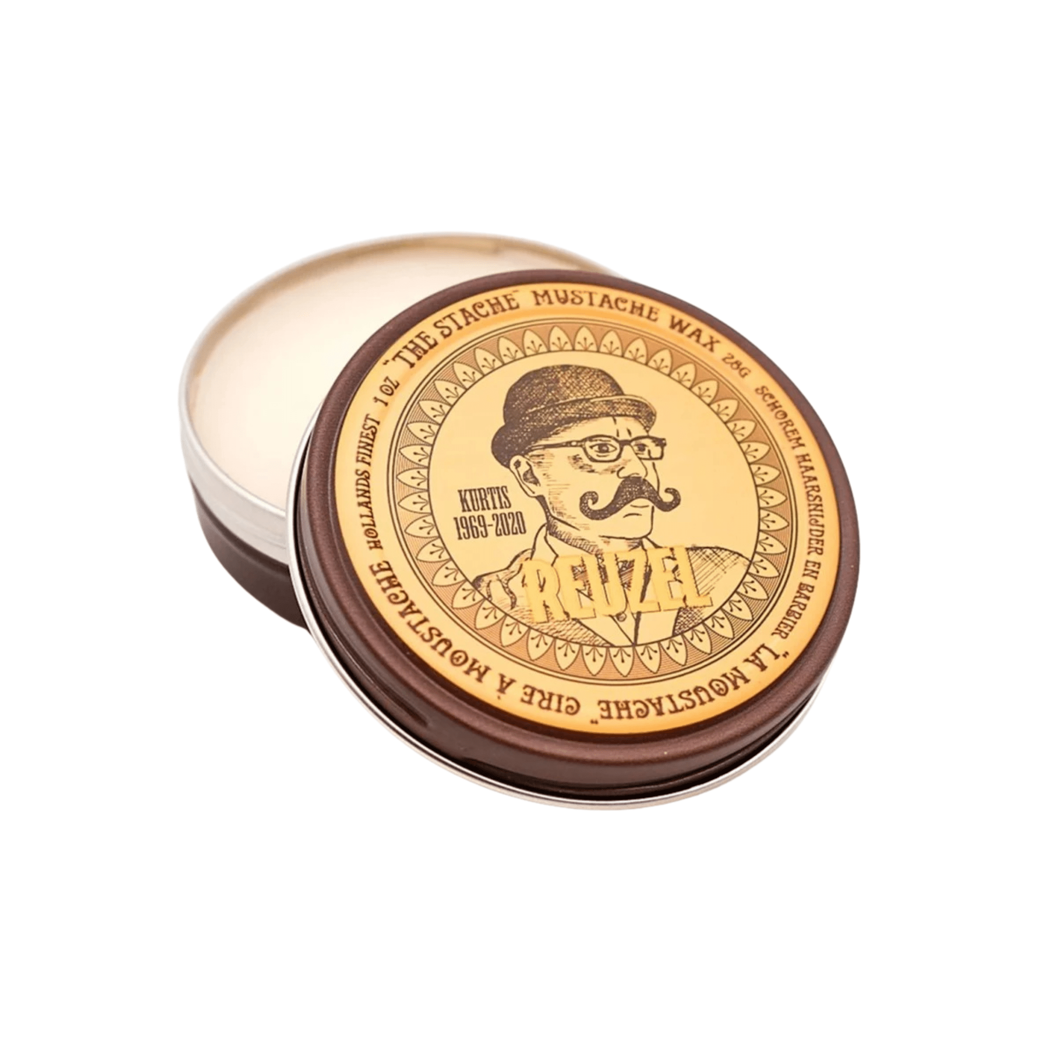 Reuzel. Cire à moustache The Stache Bourbon - 1 oz - Concept C. Shop