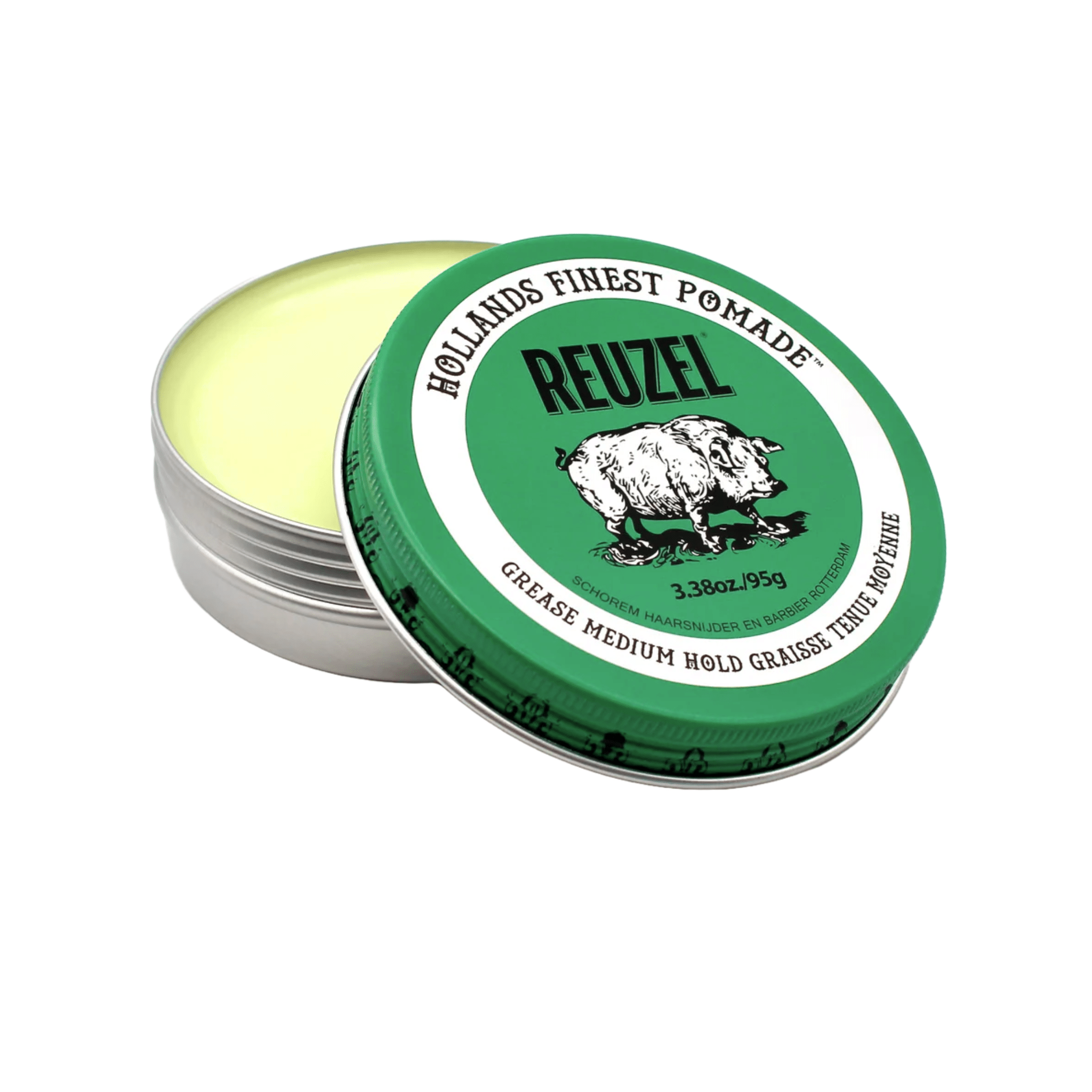 Reuzel. Pommade Verte Graisse Tenue Moyenne - 3,38 oz - Concept C. Shop