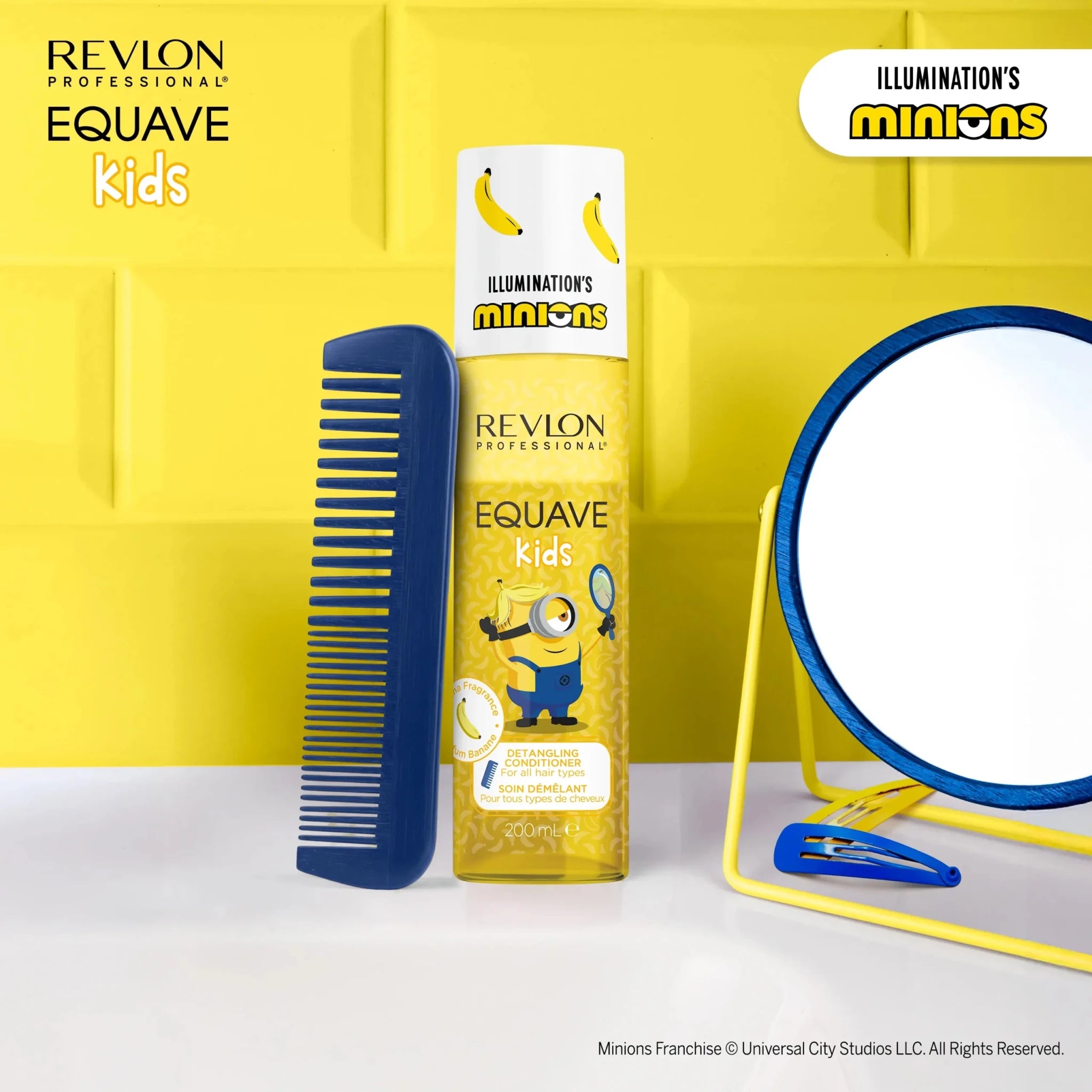 Revlon. Equave Kids Soin Démêlant Les Minions - 200 ml - Concept C. Shop