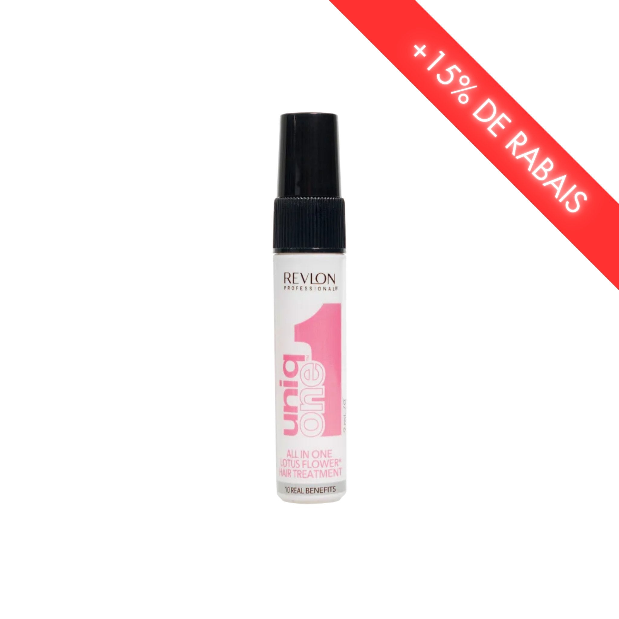 Revlon. Uniq One Traitement Sans Rinçage 10 en 1 Lotus - 9 ml (en solde) - Concept C. Shop