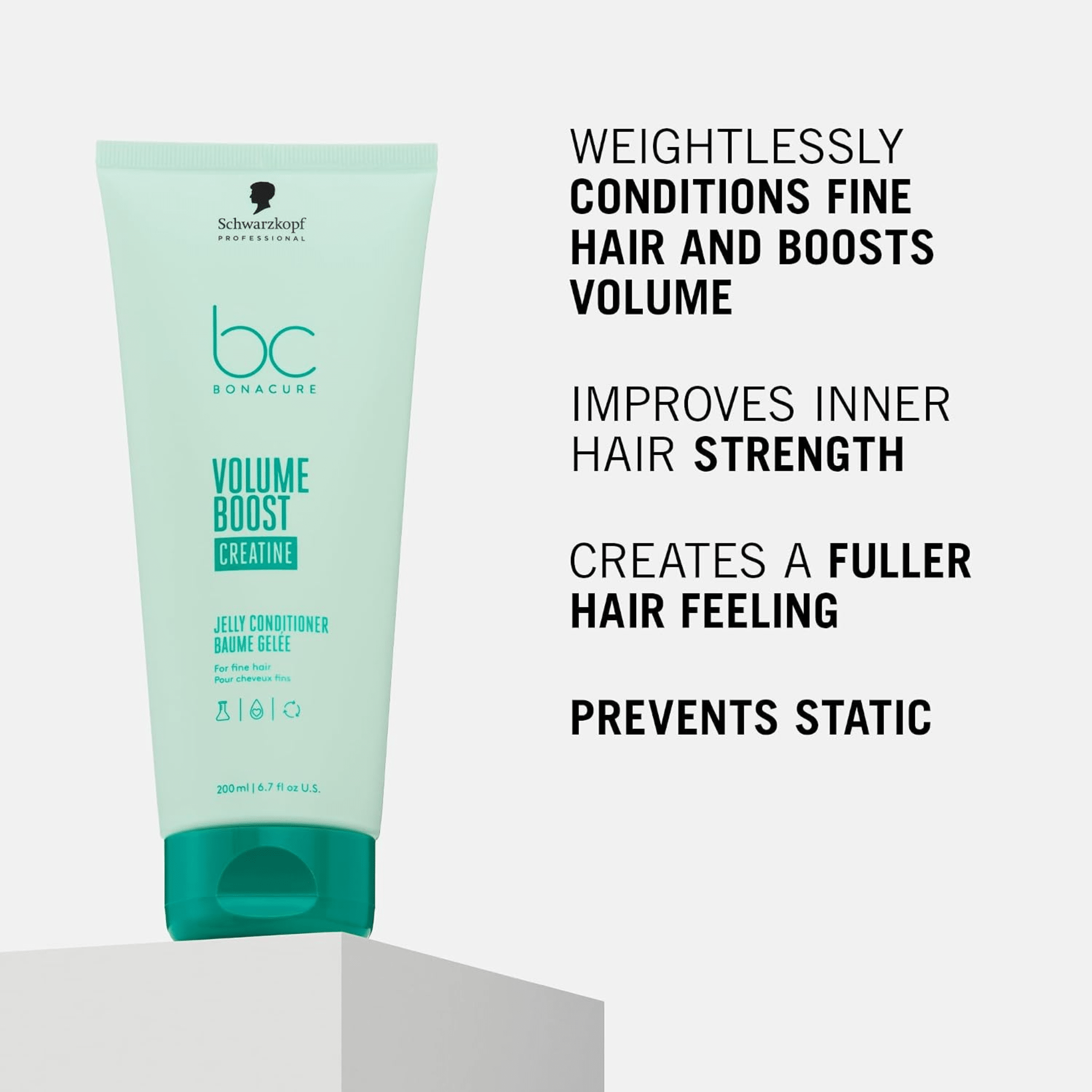 Schwarzkopf. Baume Gelée Cheveux Fins Bonacure Volume Boost - 200 ml - Concept C. Shop