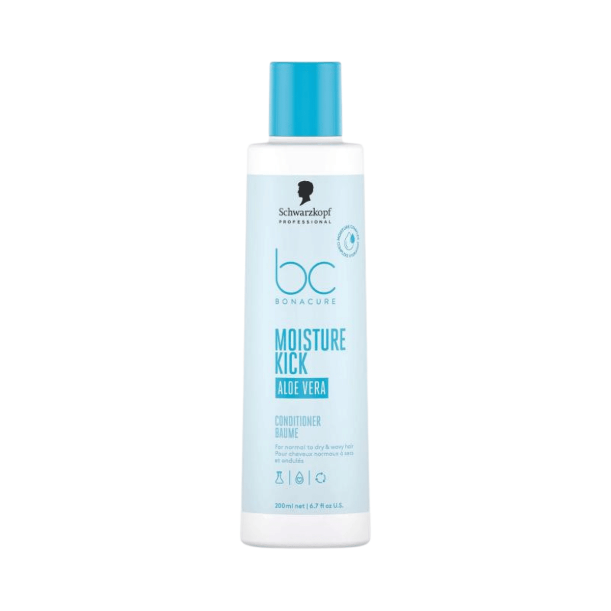 Schwarzkopf. Baume Revitalisant Aloe Vera Bonacure Moisture Kick - 200 ml - Concept C. Shop
