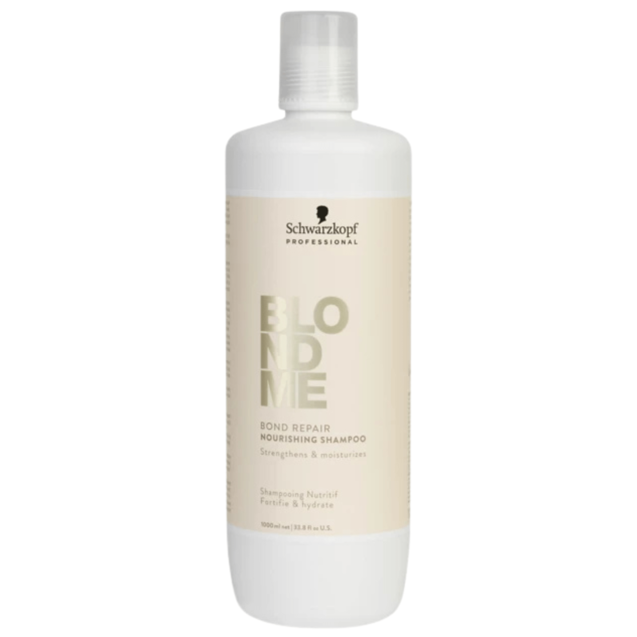Schwarzkopf. Blondme Bond Repair Shampoing Nutritif - 1000 ml - Concept C. Shop