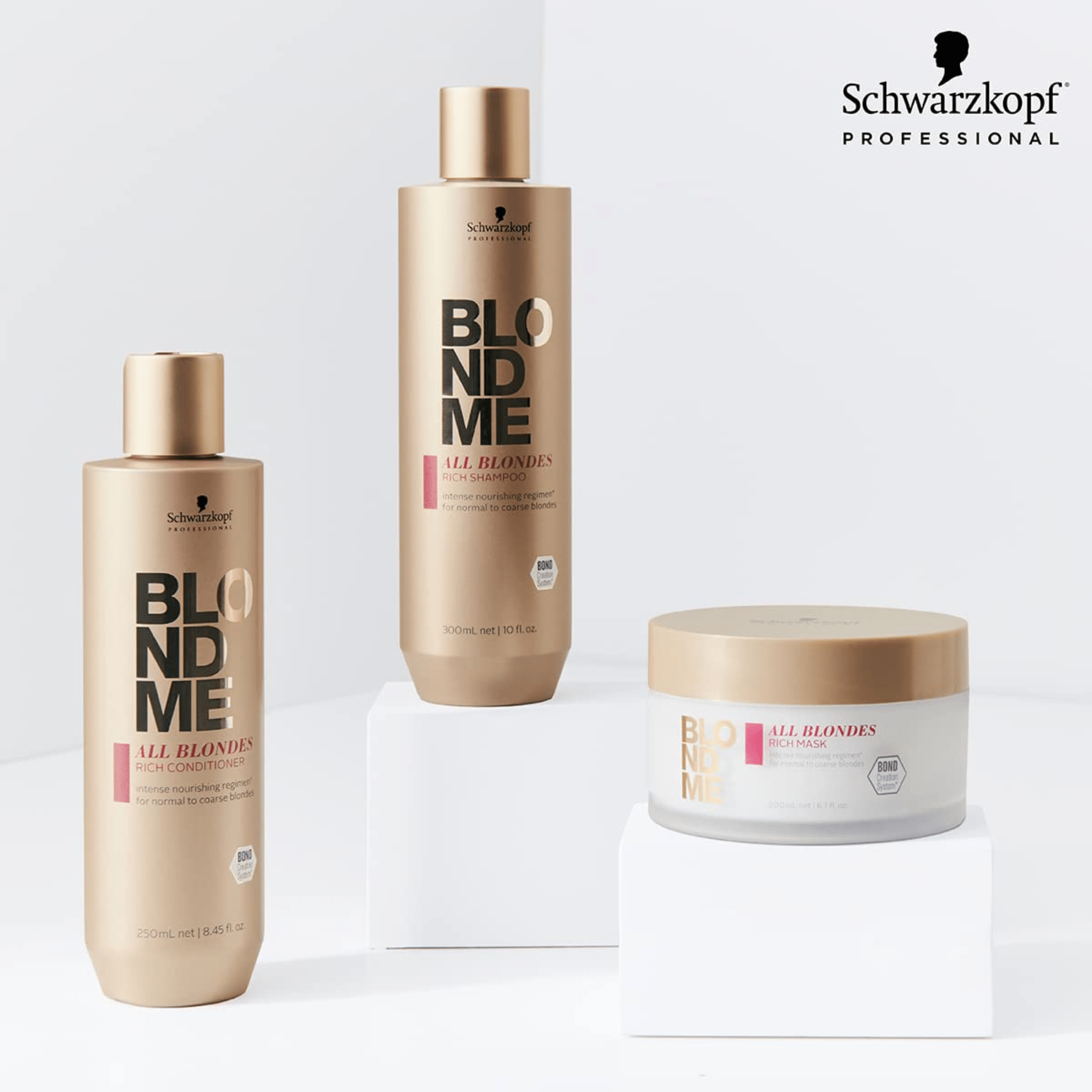 Schwarzkopf. BlondMe Masque Riche All Blondes - 200 ml - Concept C. Shop