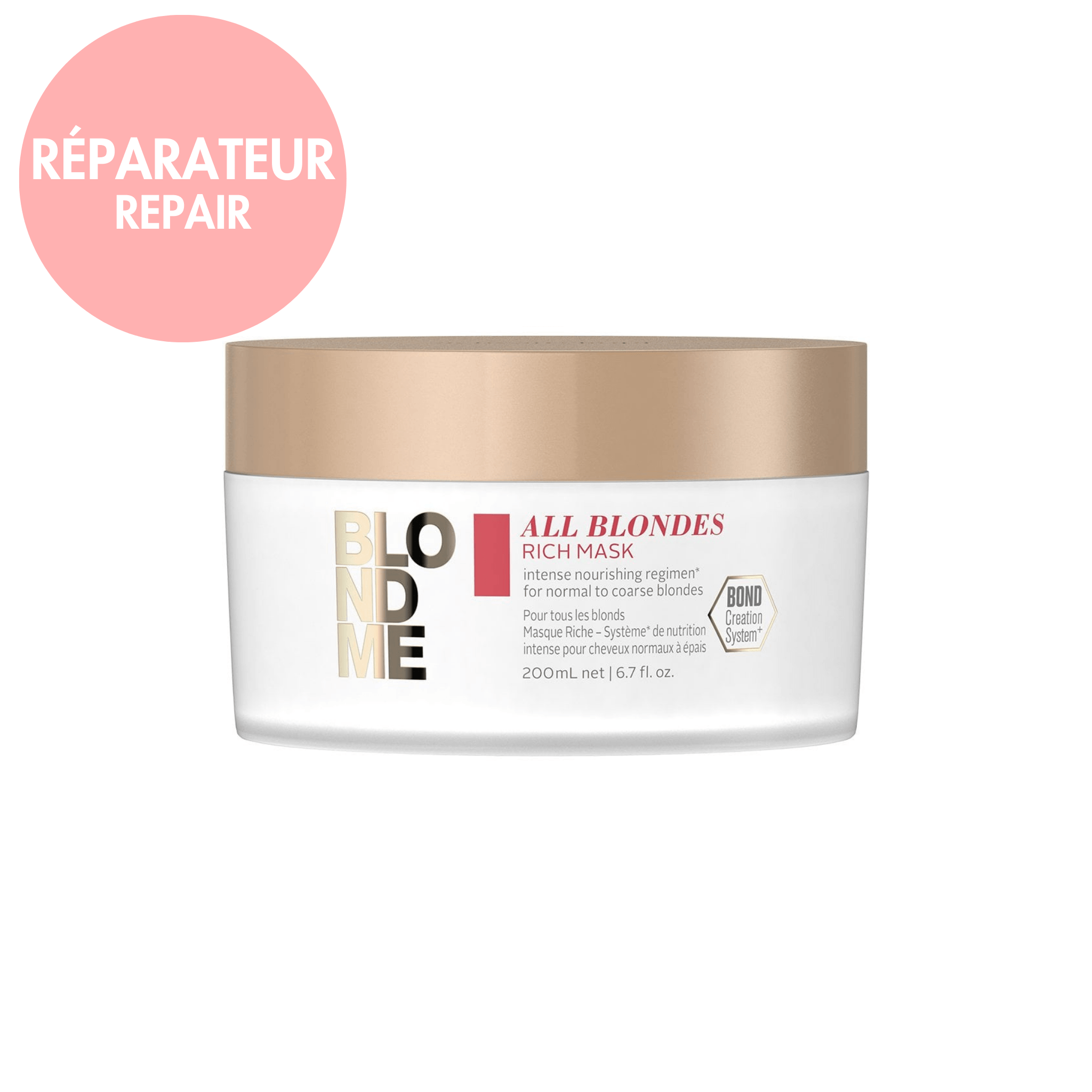 Schwarzkopf. BlondMe Masque Riche All Blondes - 200 ml - Concept C. Shop