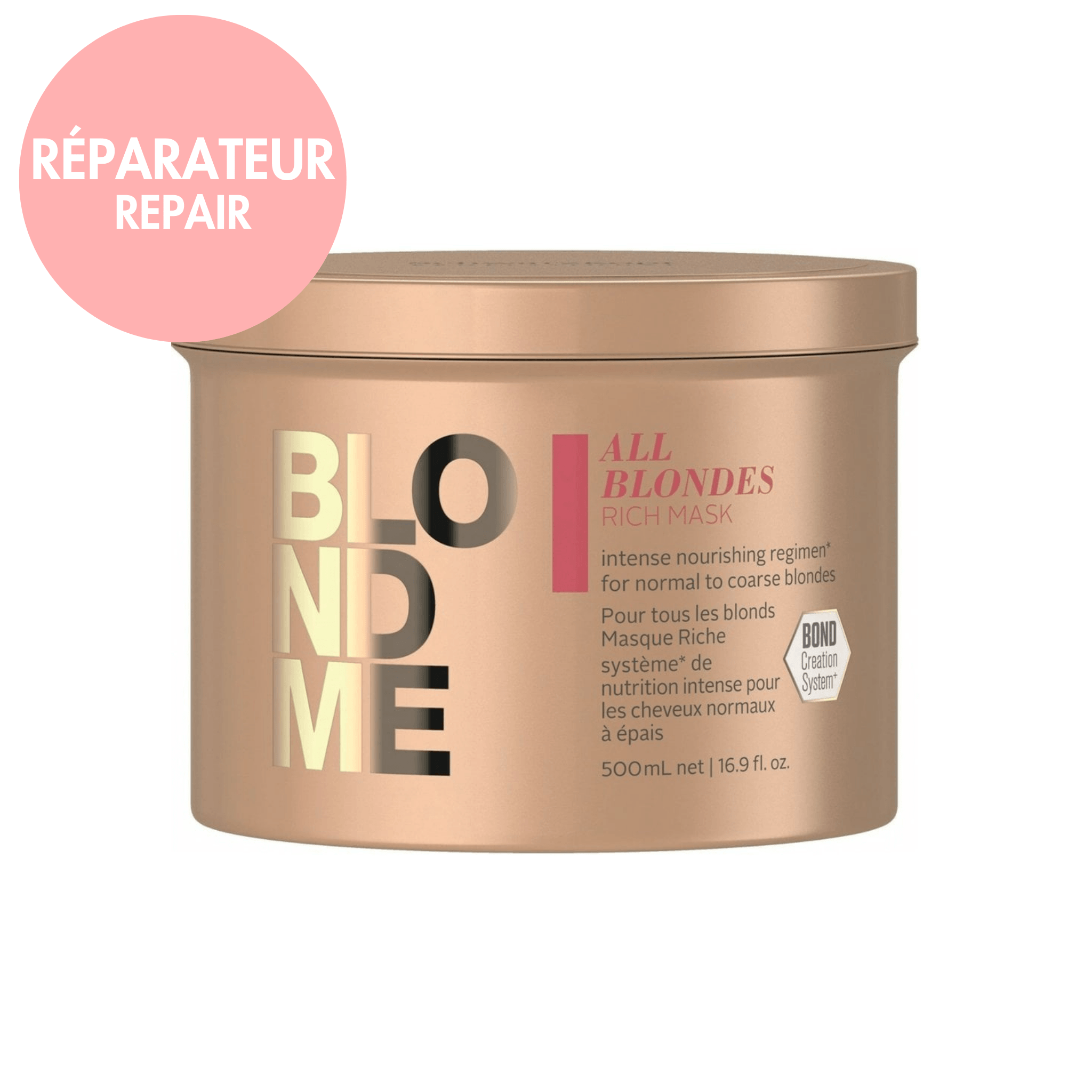 Schwarzkopf. BlondMe Masque Riche All Blondes - 500 ml - Concept C. Shop