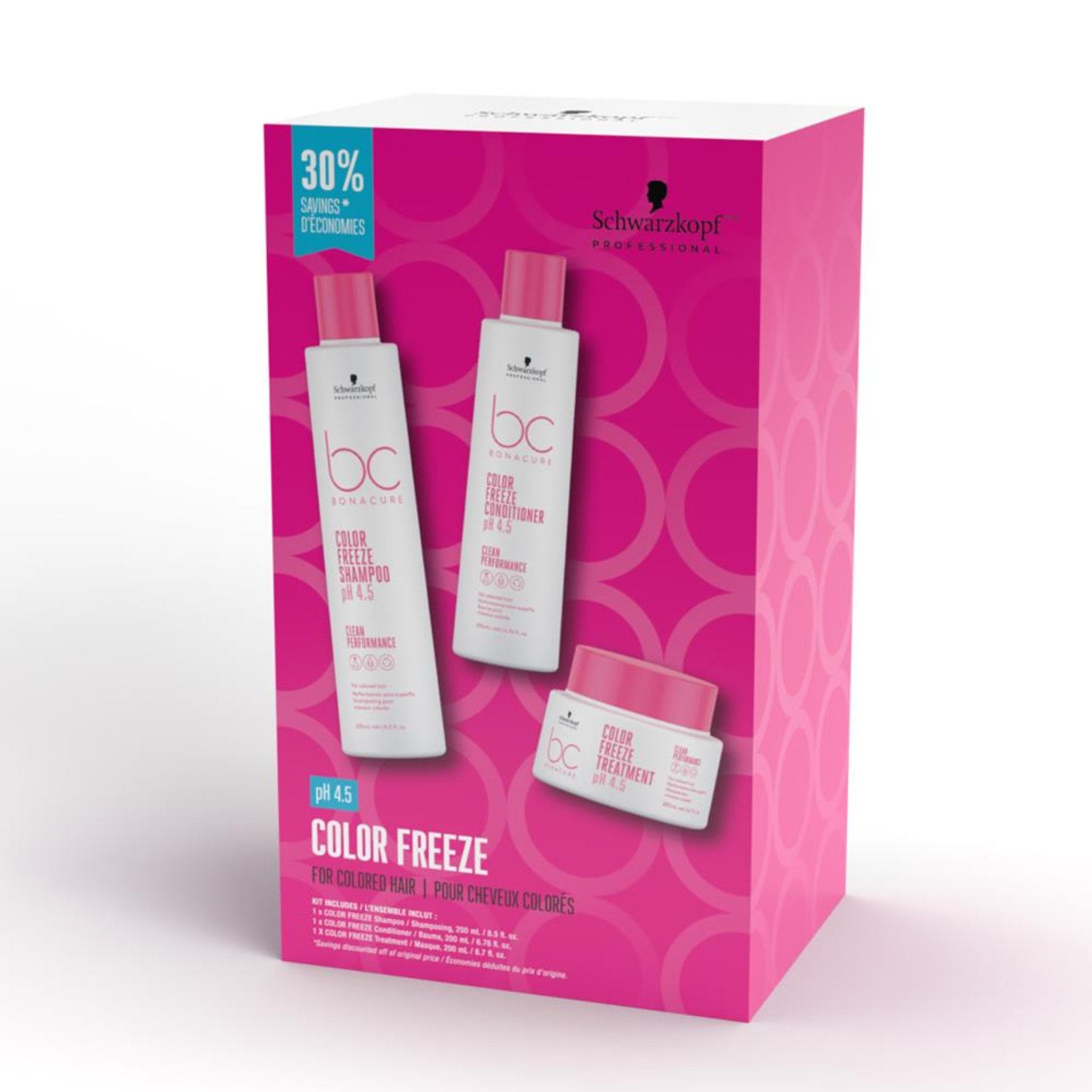 Schwarzkopf. Coffret Trio Bonacure - Color Freeze - Concept C. Shop