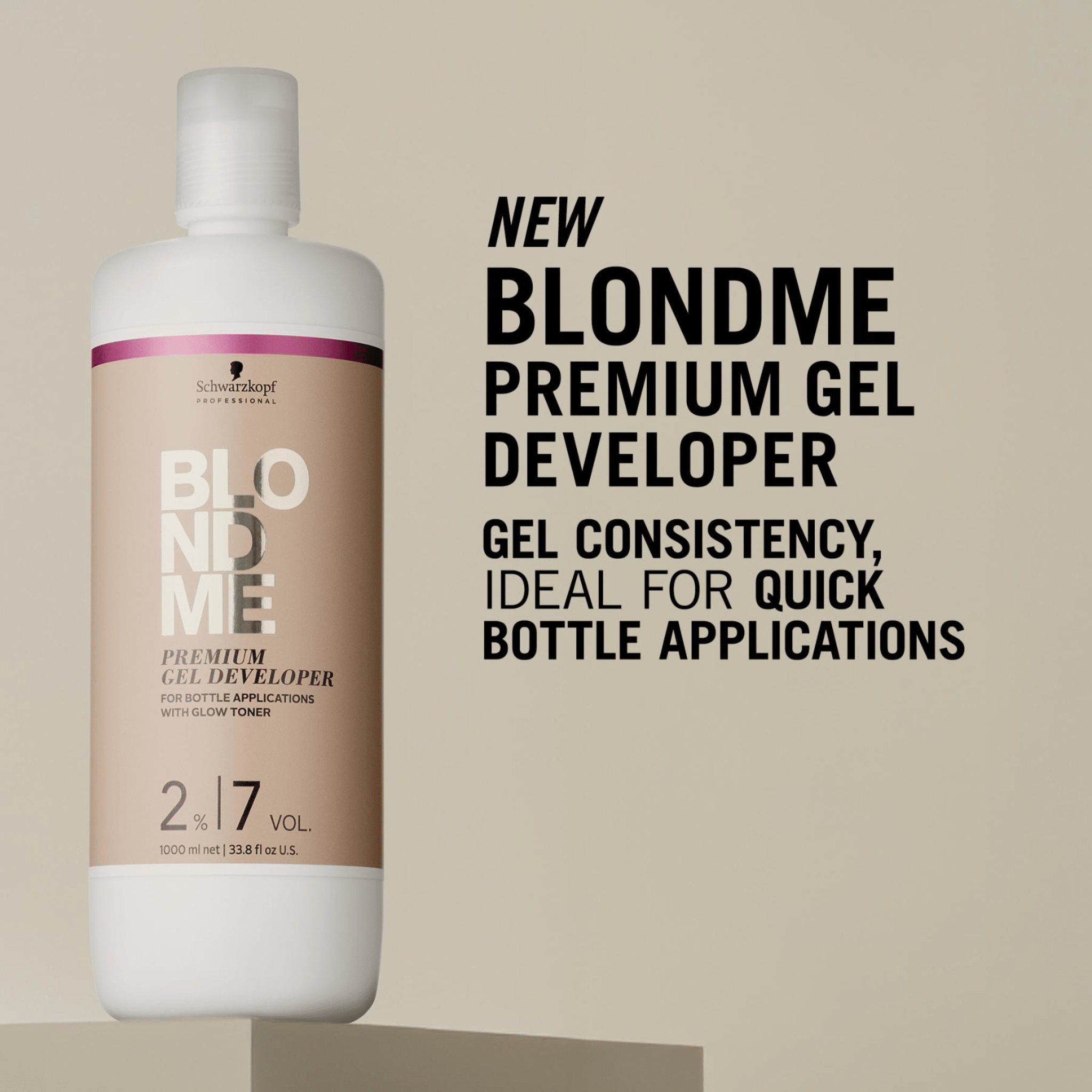 Schwarzkopf. Révélateur Premium Gel 7 Vol. Blond Me - 1000 ml - Concept C. Shop