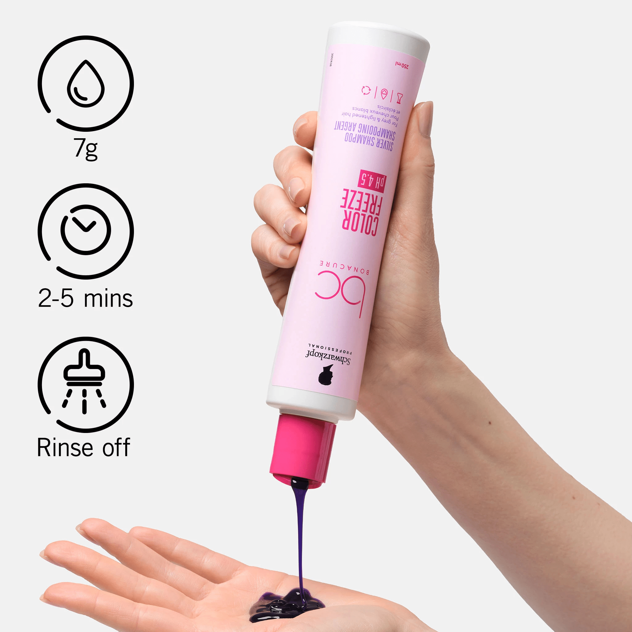 Schwarzkopf. Shampoing Argent Cheveux Colorés Bonacure Color Freeze - 1000 ml - Concept C. Shop