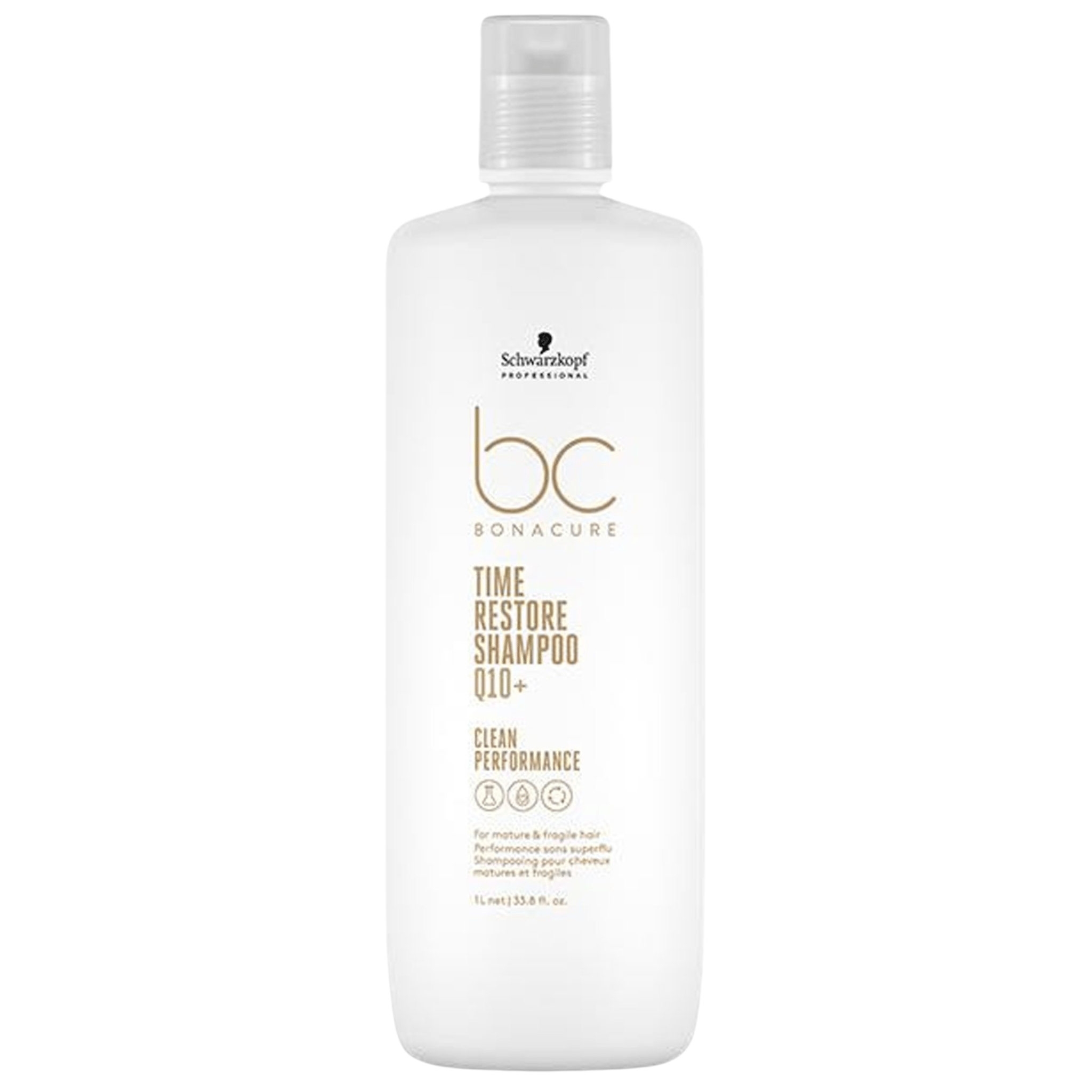 Schwarzkopf. Shampoing Bonacure Time Restore - 1000ml - Concept C. Shop