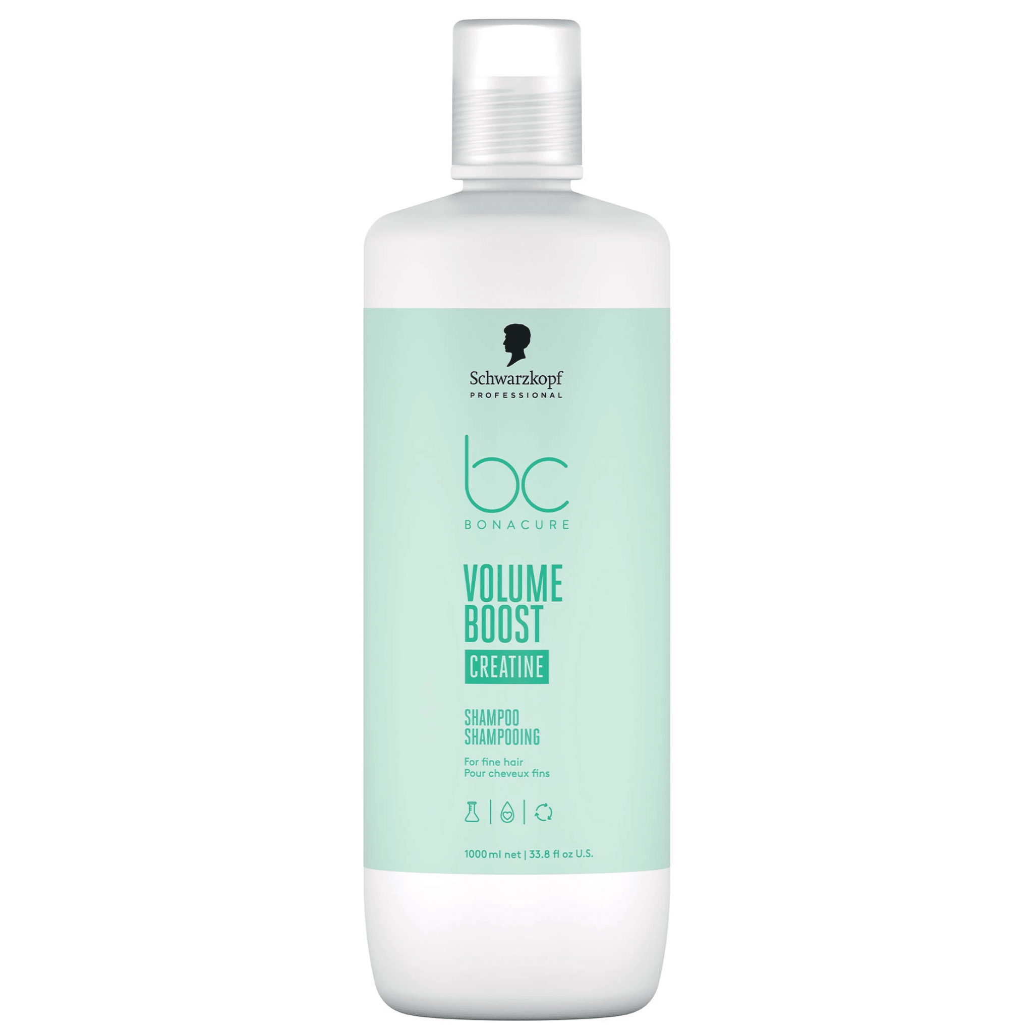 Schwarzkopf. Shampoing Cheveux Fins Bonacure Volume Boost - 1000 ml - Concept C. Shop