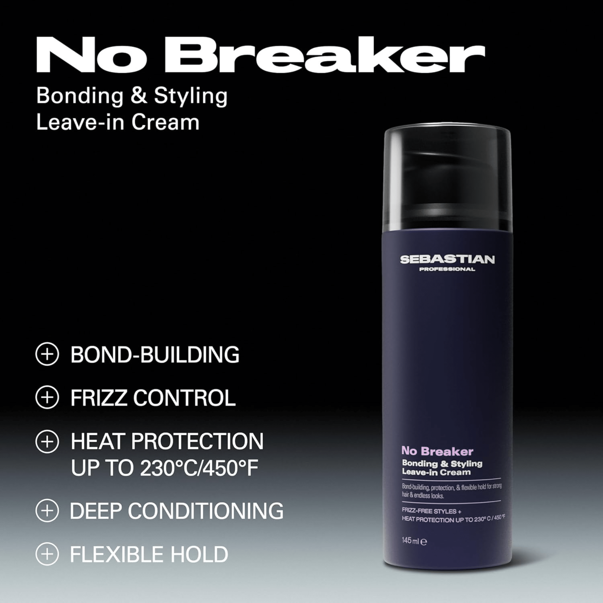 Sebastian. Crème De Coiffage No Breaker - 145 ml - Concept C. Shop