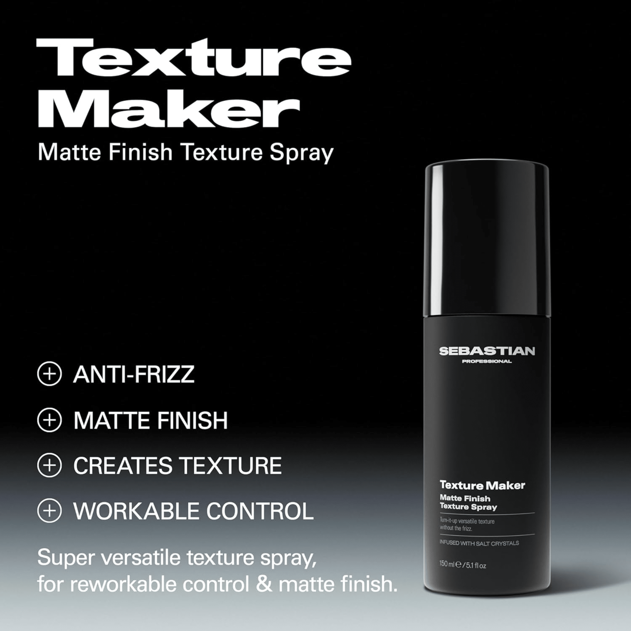 Sebastian. Spray Texturisant Mat Texture Maker - 150 ml - Concept C. Shop