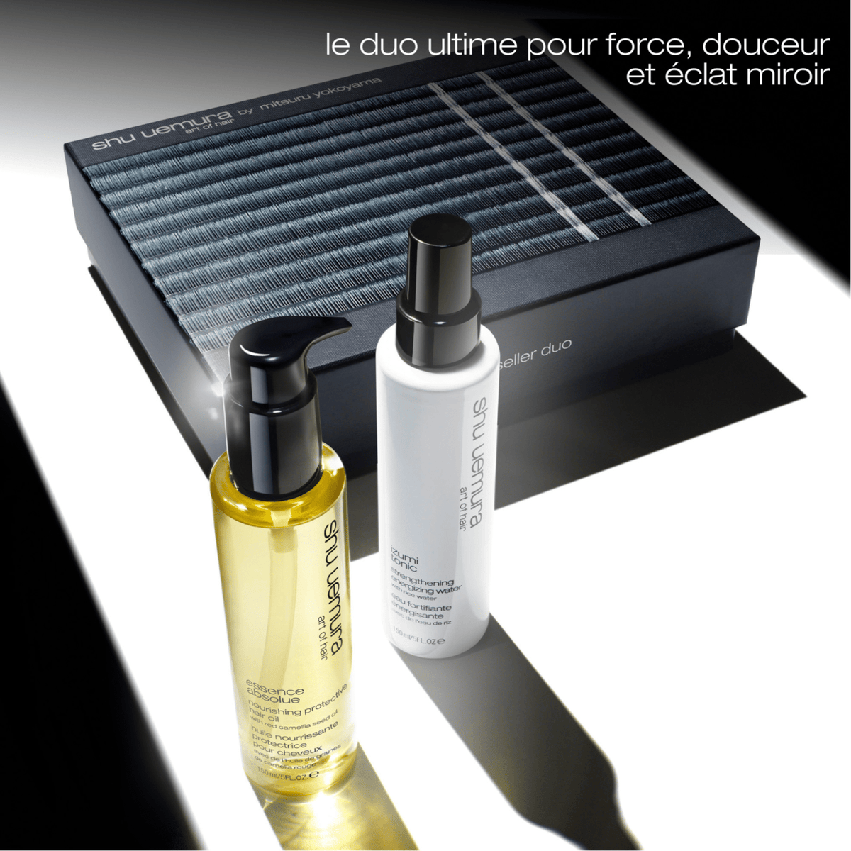 Shu Uemura. Coffret Des Fêtes - Duo Essence Absolue et Izumi Tonic - Concept C. Shop