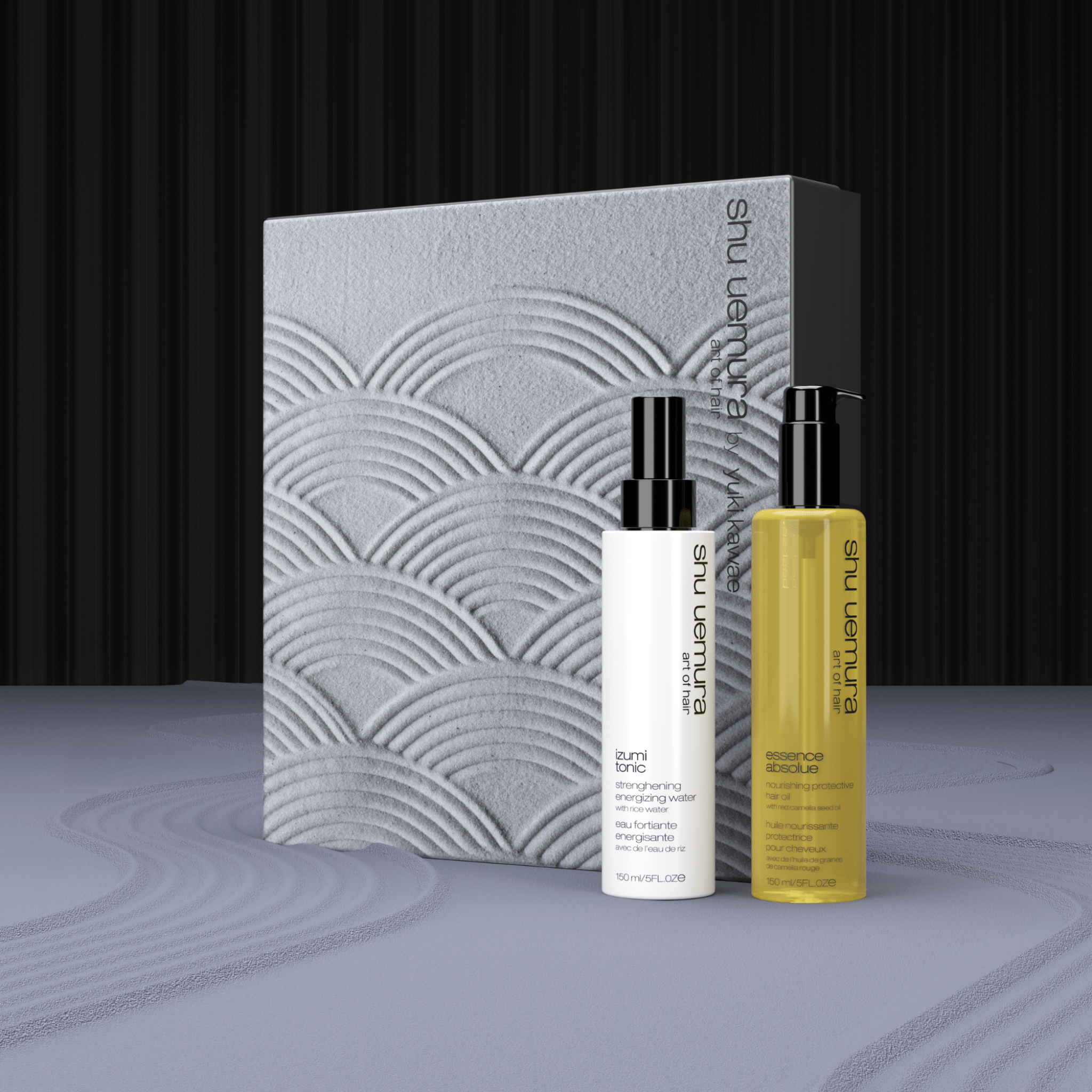Shu Uemura. Coffret Des Fêtes - Duo Étoile Essence Absolue et Izumi Tonic - Concept C. Shop