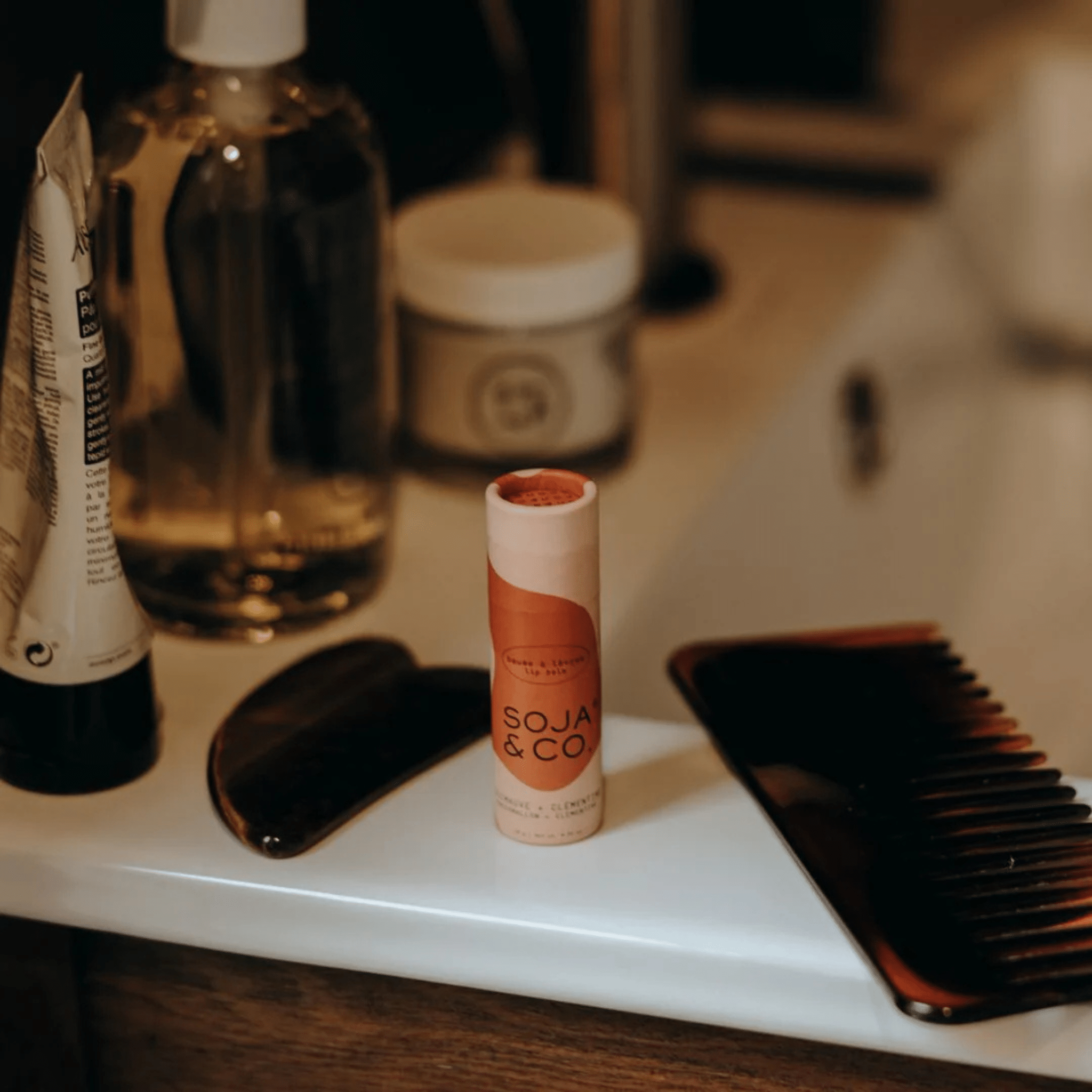 SOJA&CO. Baume À Lèvres Guimauve + Clémentine - 10 g - Concept C. Shop