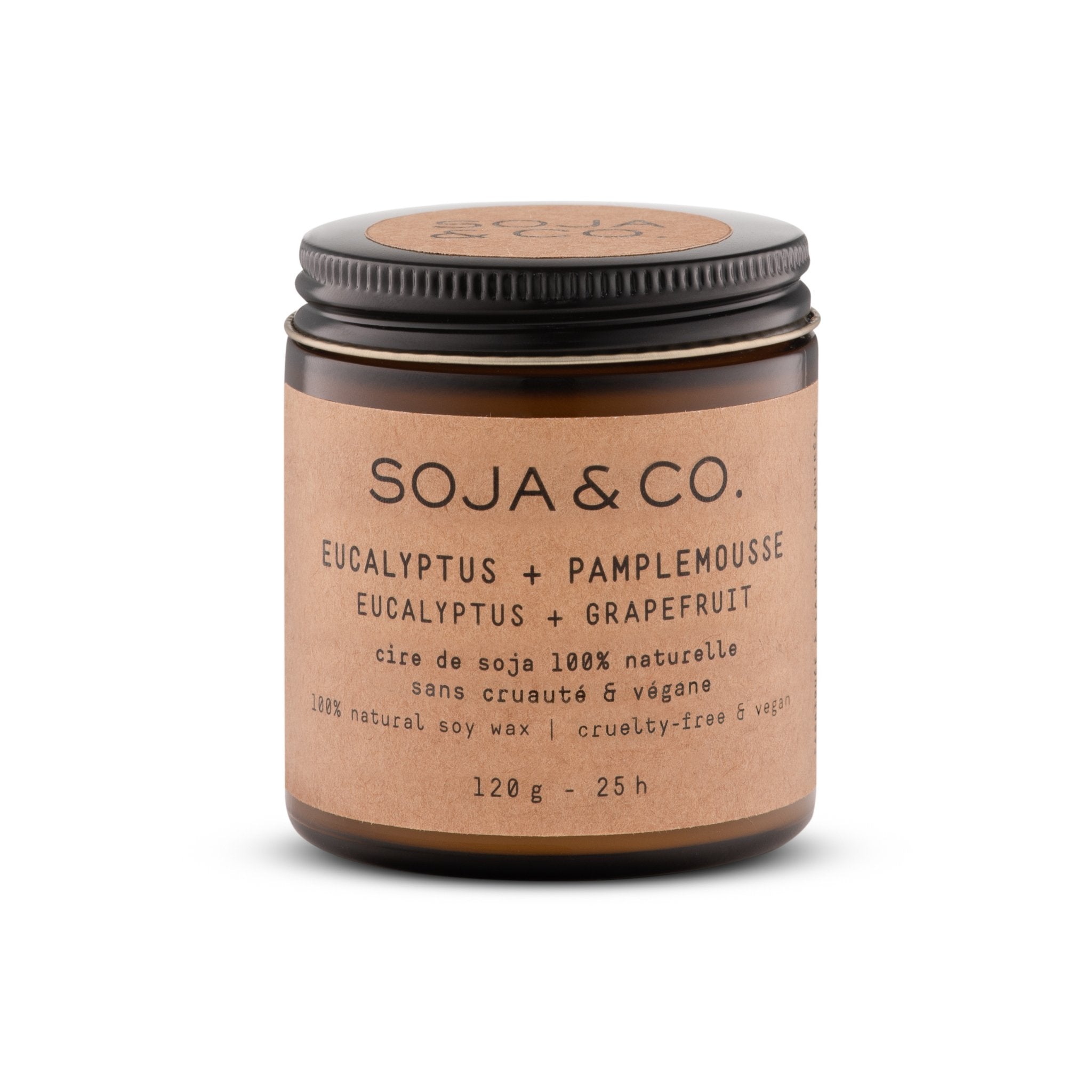 SOJA&CO. Bougie Eucalyptus + Pamplemousse - 4 oz - Concept C. Shop