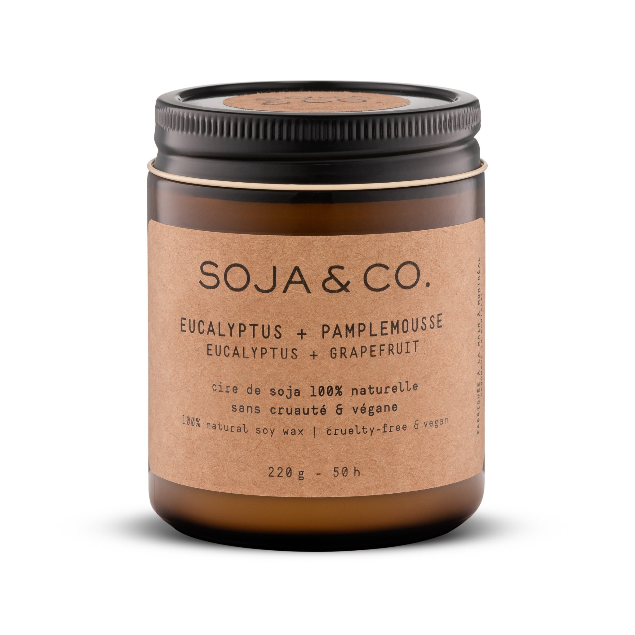 SOJA&CO. Bougie Eucalyptus + Pamplemousse - 8 oz - Concept C. Shop