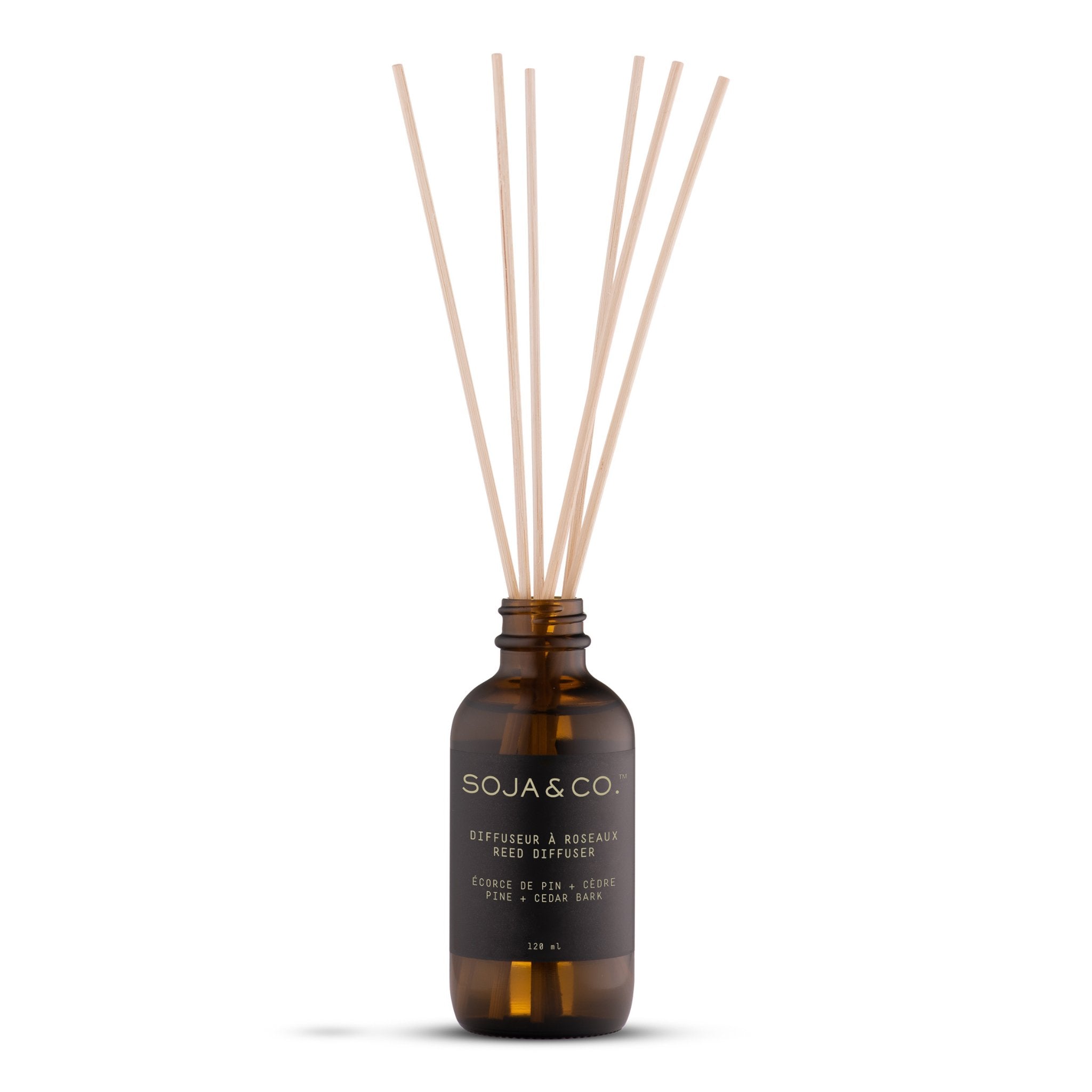 SOJA&CO. Diffuseur À Roseaux Écorce De Pin + Cèdre - 120 ml - Concept C. Shop