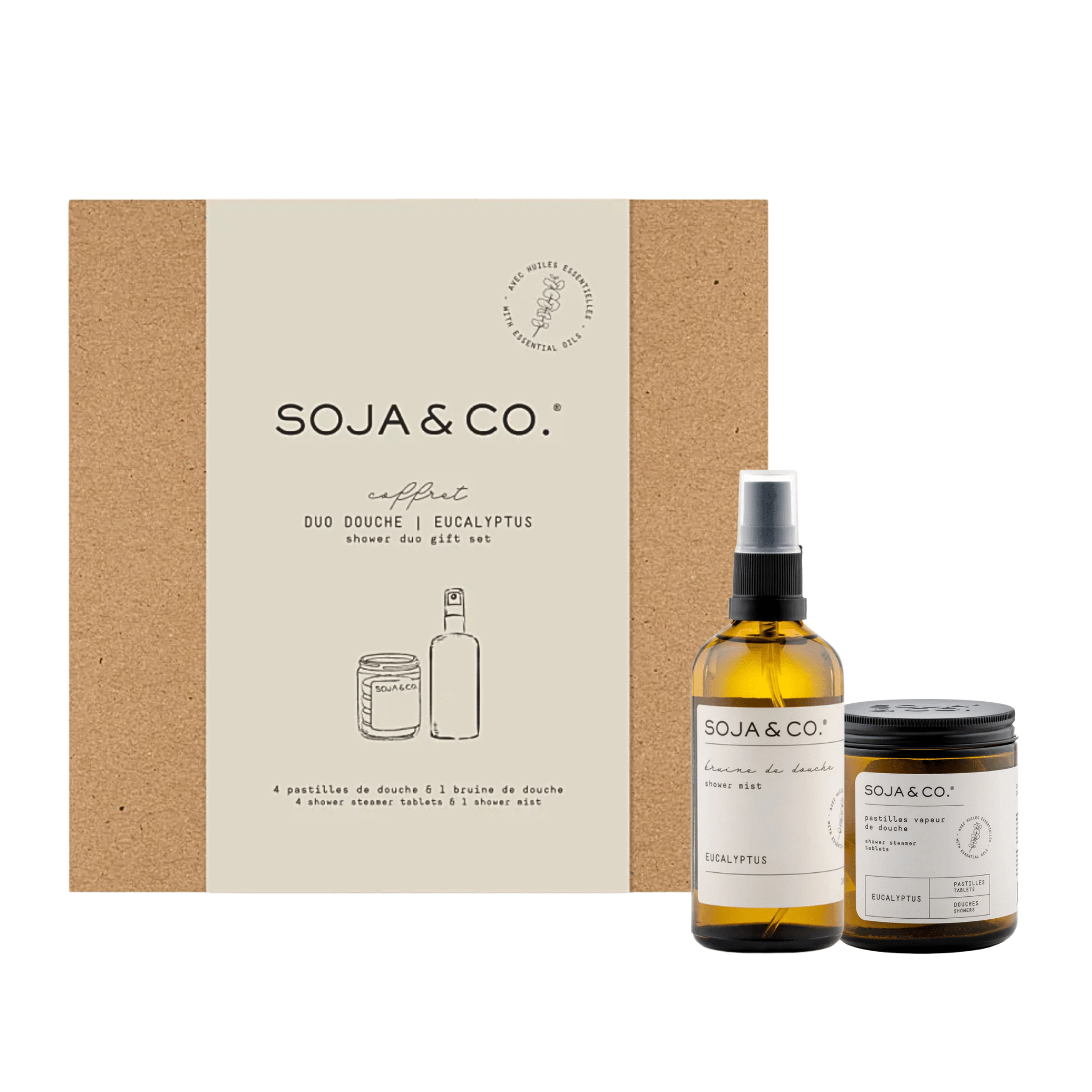 SOJA&CO. Duo Douche - Eucalyptus - Concept C. Shop