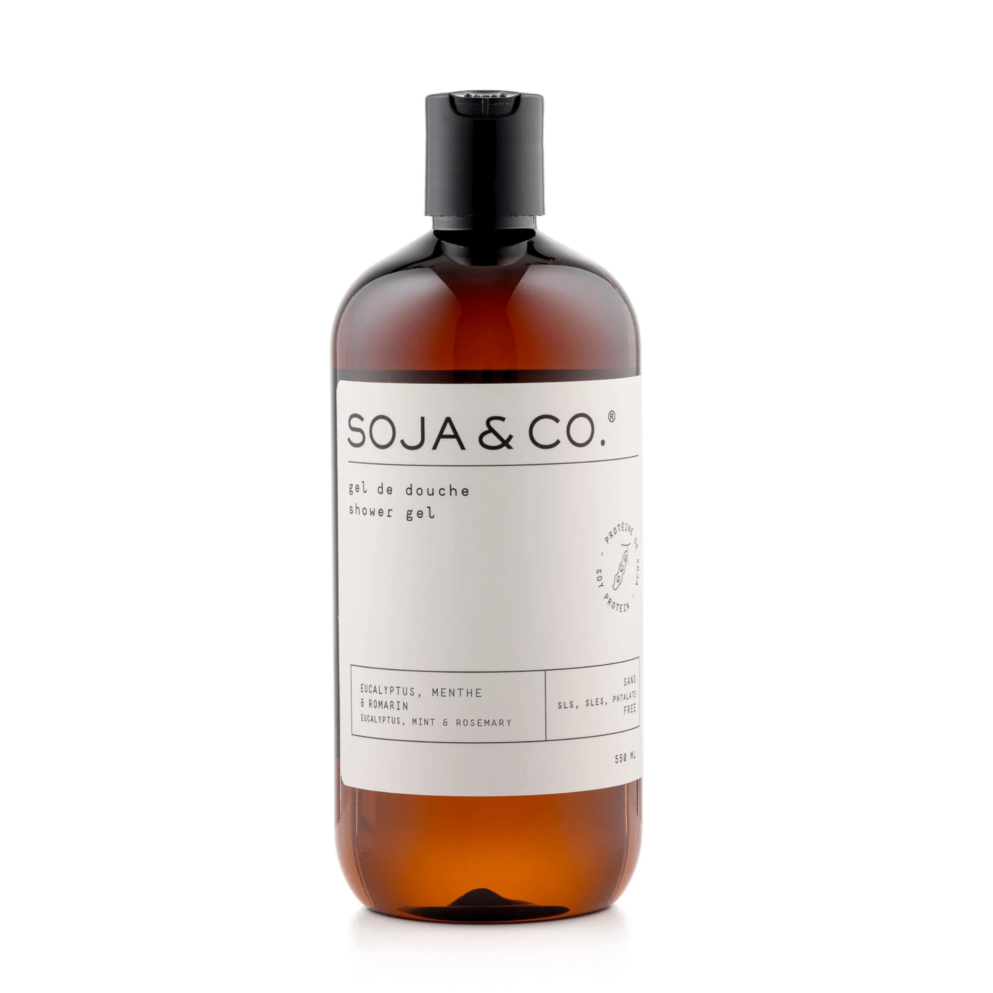 SOJA&CO. Gel Douche Eucalyptus, Menthe & Romarin - 500 ml - Concept C. Shop