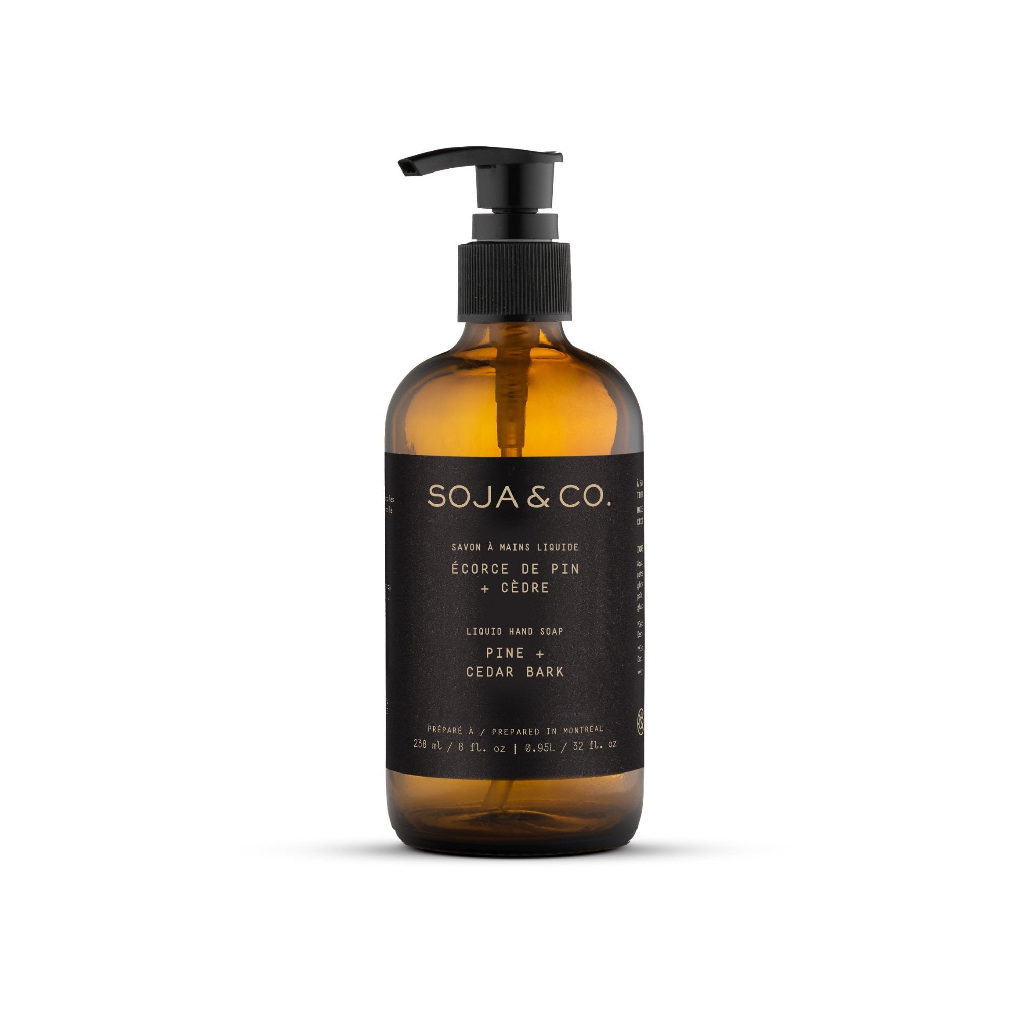 SOJA&CO. Savon À Mains Écorce De Pin + Cèdre - 238 ml - Concept C. Shop