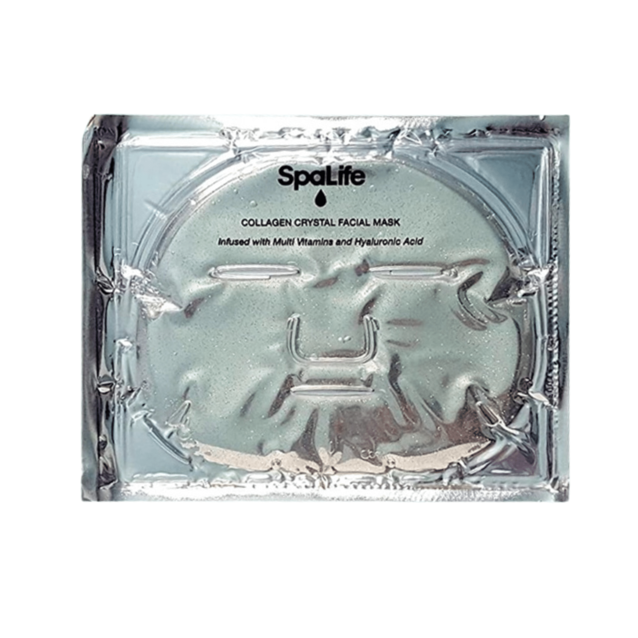 Spa Life. Masque De Gel En Feuille pour Visage - Collagène Crystal - Concept C. Shop