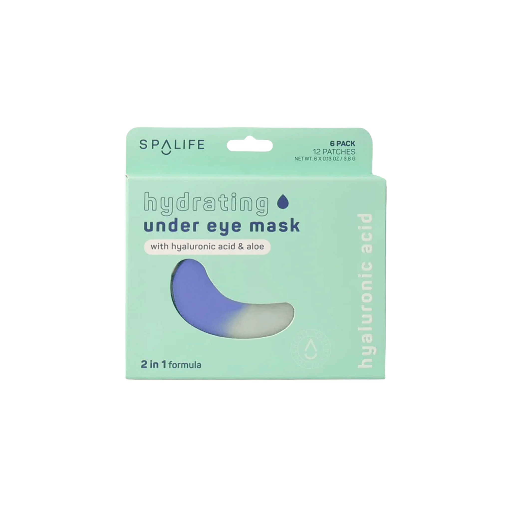 Spa Life. Masque Pour Les Yeux Acide Hyaluronic - 6 Paires - Concept C. Shop