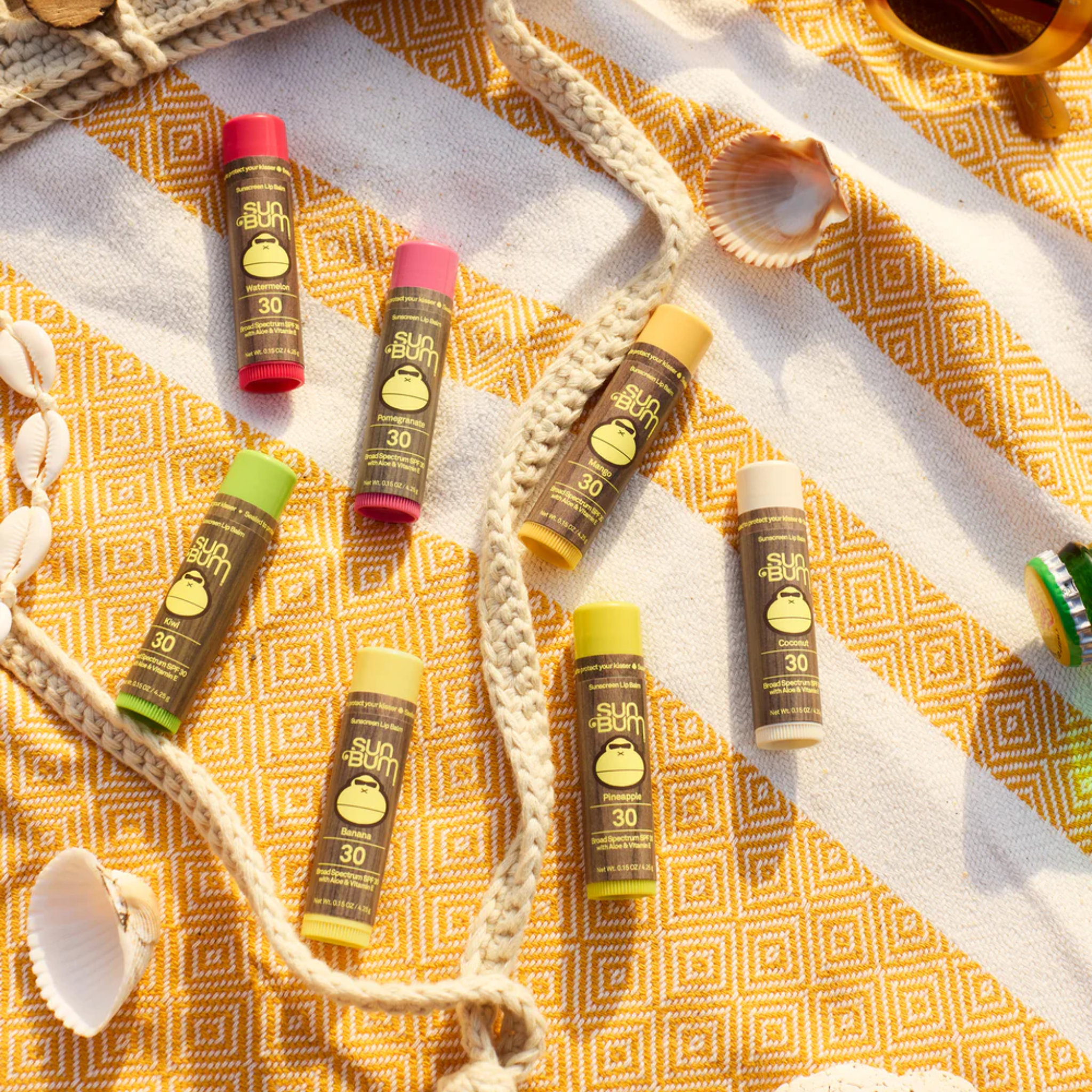 Sun Bum. Baume Écran Solaire Pour Les Lèvres FPS 30 4.25 g - Banane - Concept C. Shop