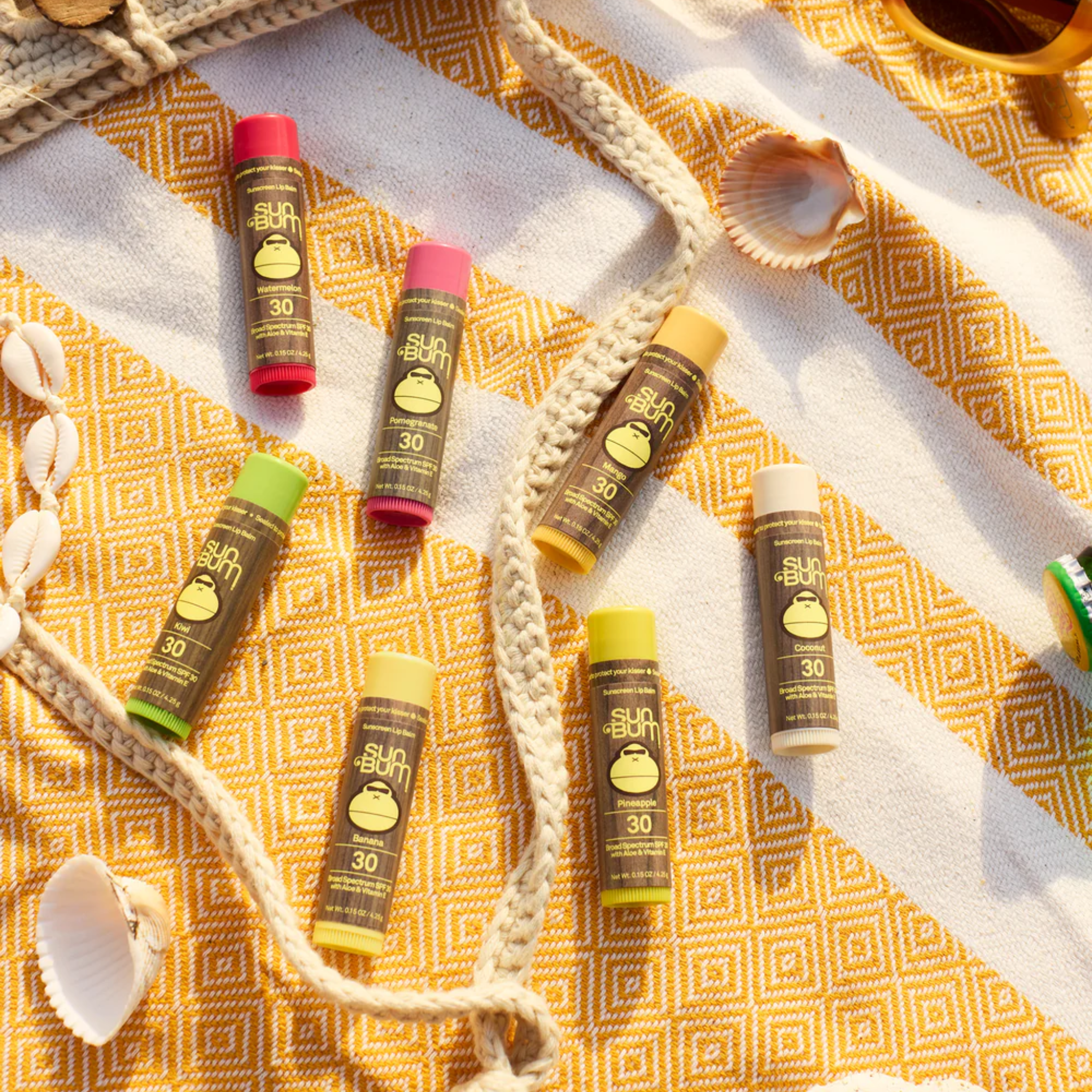 Sun Bum. Baume Écran Solaire Pour Les Lèvres FPS 30 4,25 g - Kiwi - Concept C. Shop