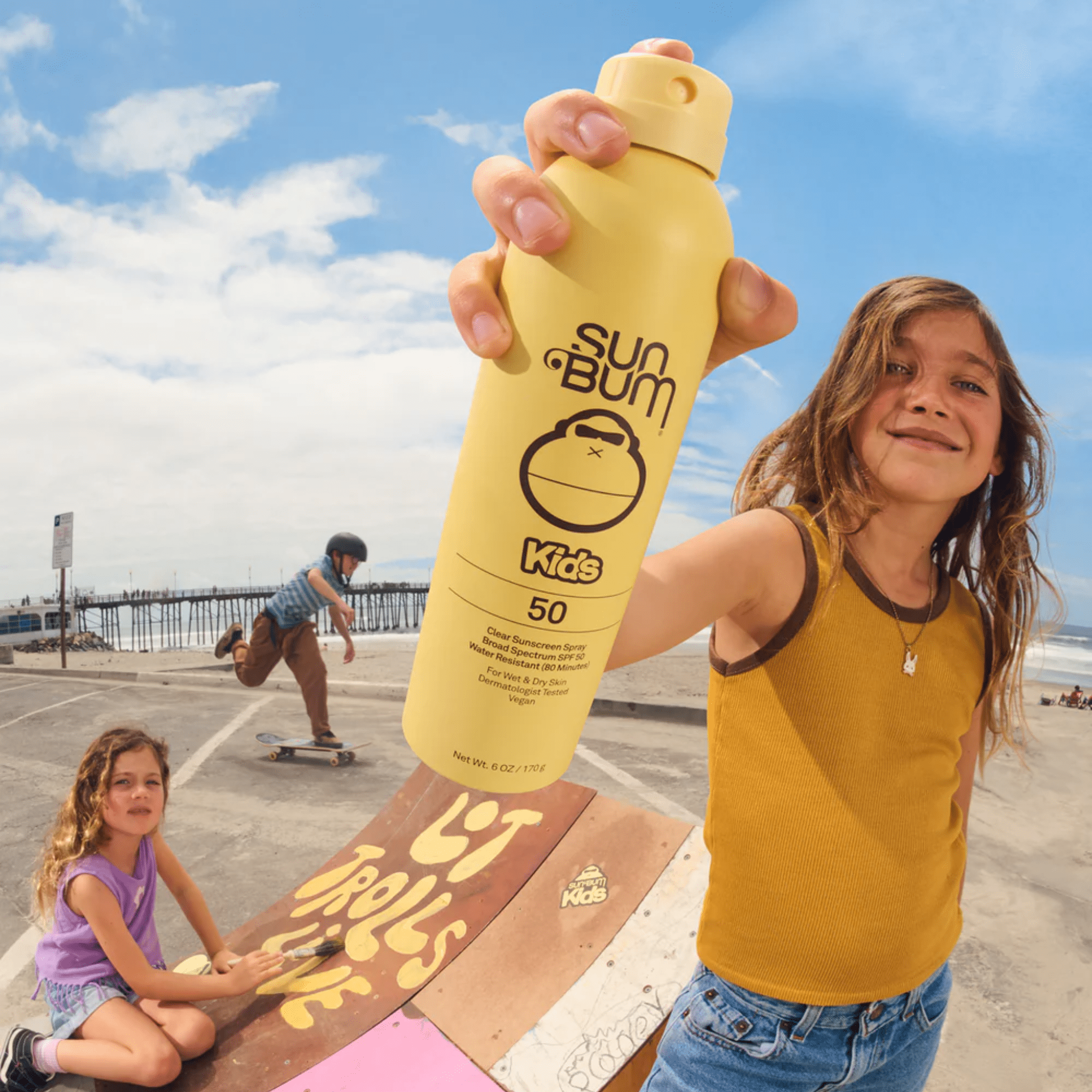 Sun Bum. Crème Solaire Transparente Pour Enfants En Aérosol FPS 50 - 177 ml - Concept C. Shop