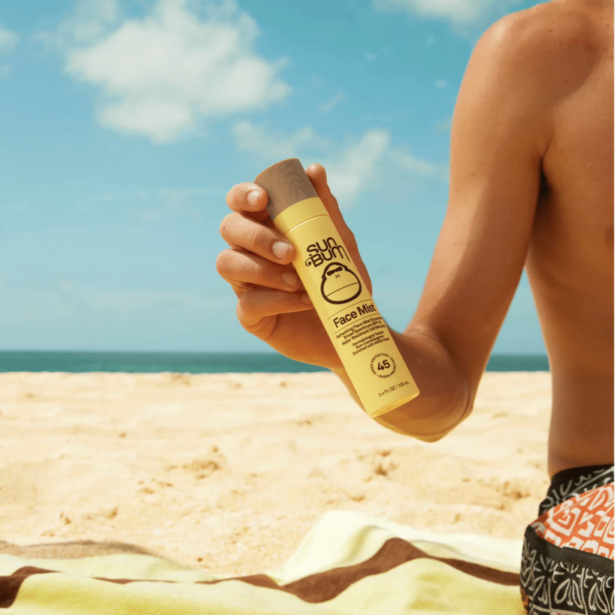 Sun Bum. Écran Solaire Brume Rafraîchissante Pour Le Visage Originale FPS 45 - 100 ml - Concept C. Shop