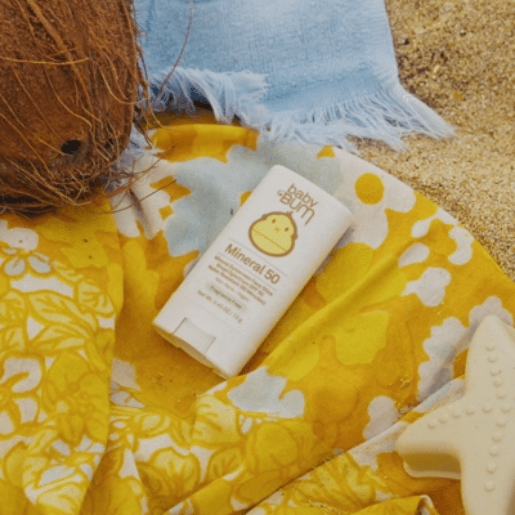 Sun Bum. Écran Solaire Minéral En Bâton Pour Bébé Baby Bum FPS 50 - 13 g - Concept C. Shop