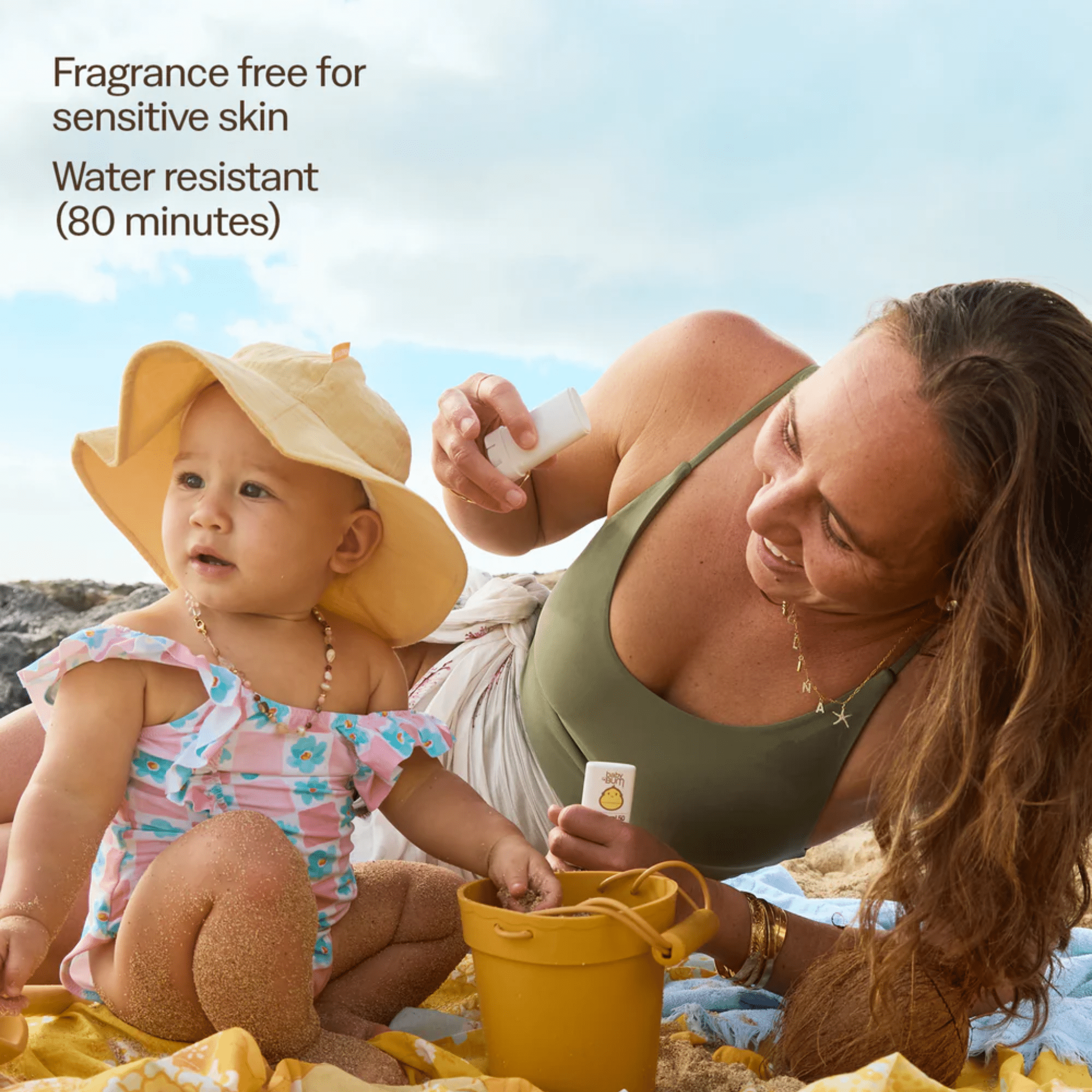 Sun Bum. Écran Solaire Minéral En Bâton Pour Bébé Baby Bum FPS 50 - 13 g - Concept C. Shop