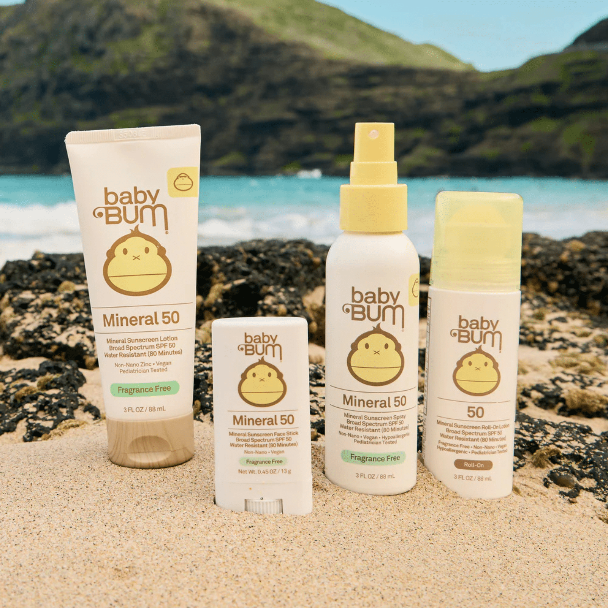 Sun Bum. Écran Solaire Minéral En Bâton Pour Bébé Baby Bum FPS 50 - 13 g - Concept C. Shop