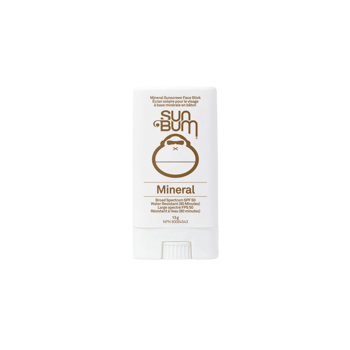 Sun Bum. Écran Solaire Minéral En Bâton Pour Le Visage FPS 50 - 13 g