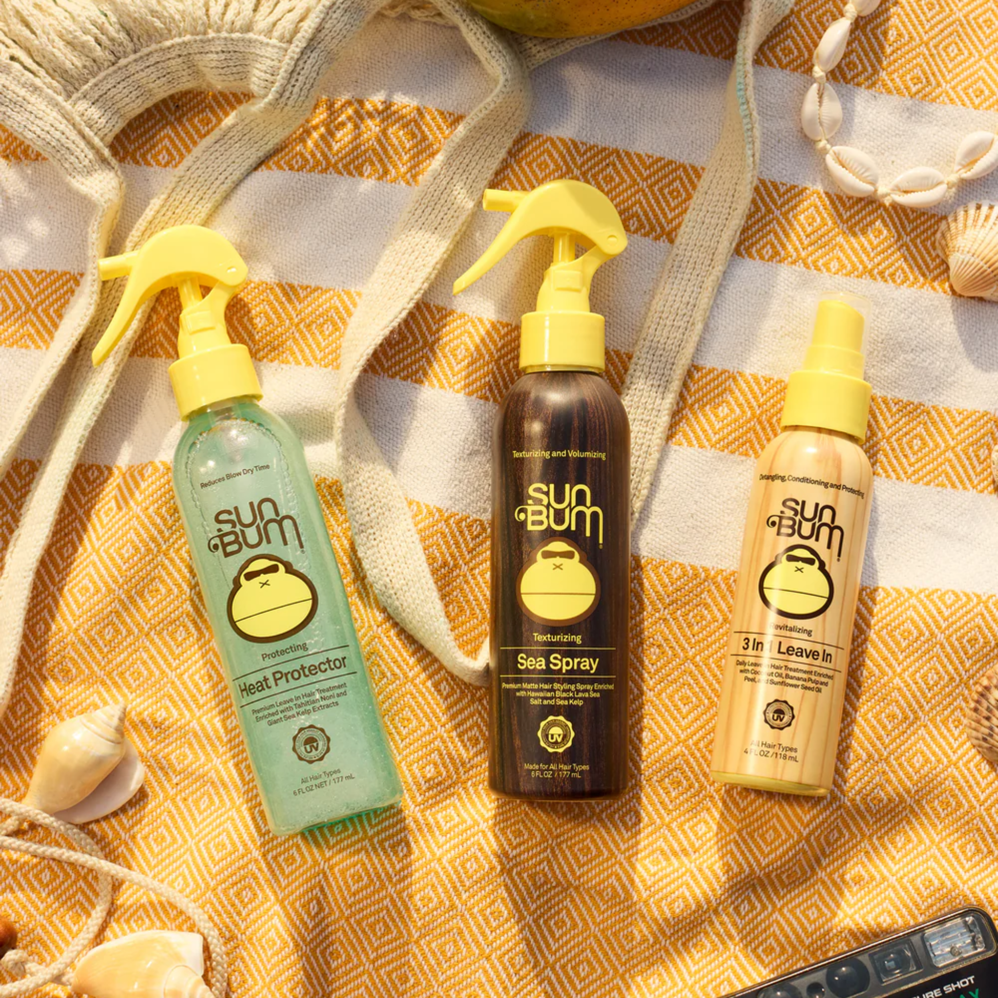 Sun Bum. Spray Coiffant Texture Et Volume Sea Spray - 177 ml - Concept C. Shop