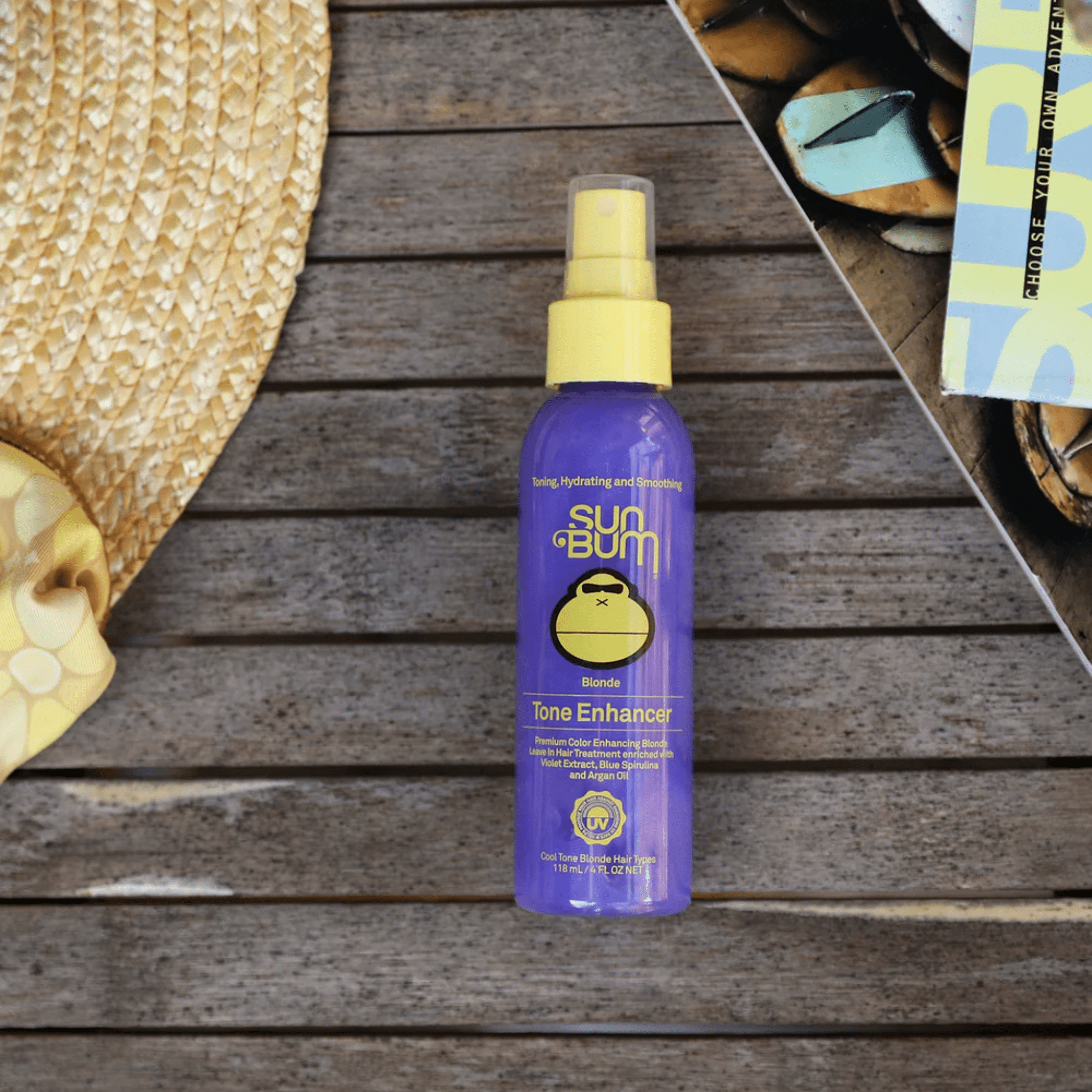 Sun Bum. Traitement Sans Rinçage Rehausseur De Teint Blond - 118 ml - Concept C. Shop