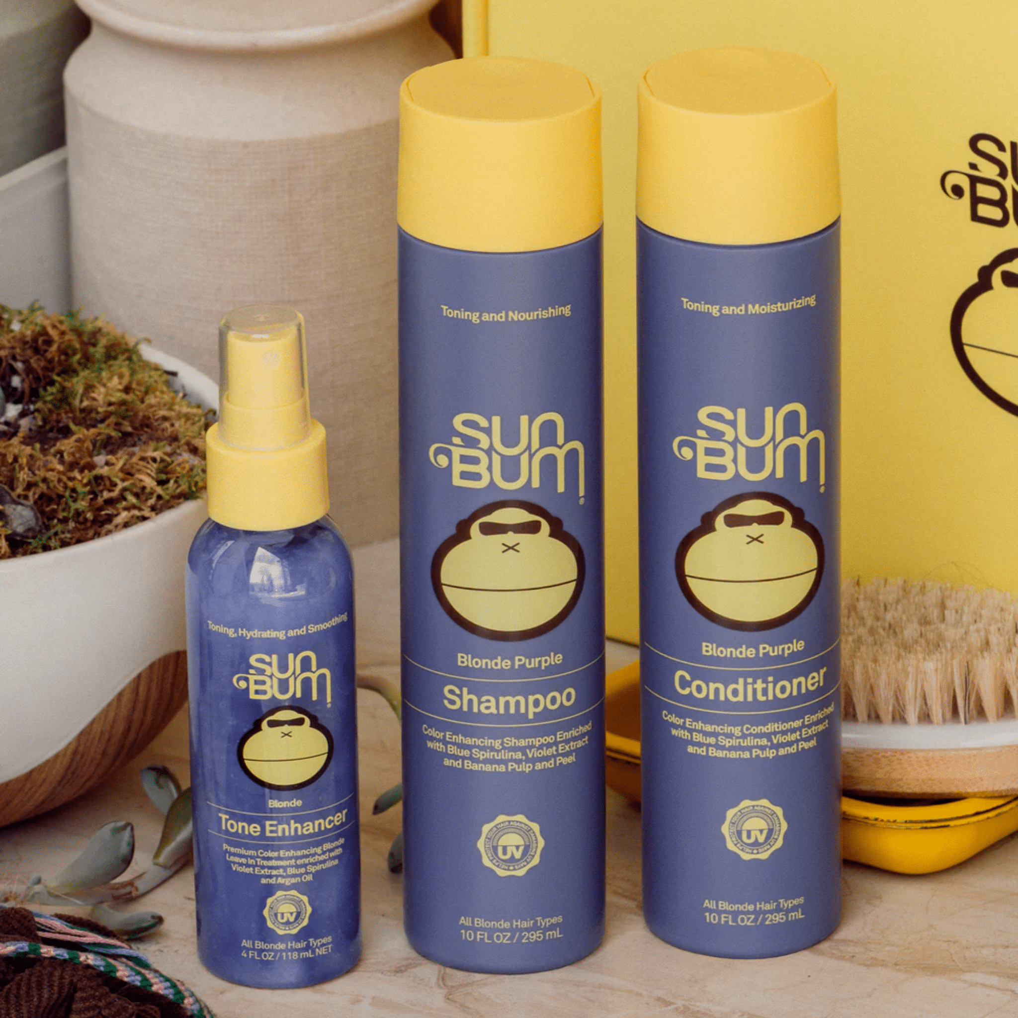 Sun Bum. Traitement Sans Rinçage Rehausseur De Teint Blond - 118 ml - Concept C. Shop