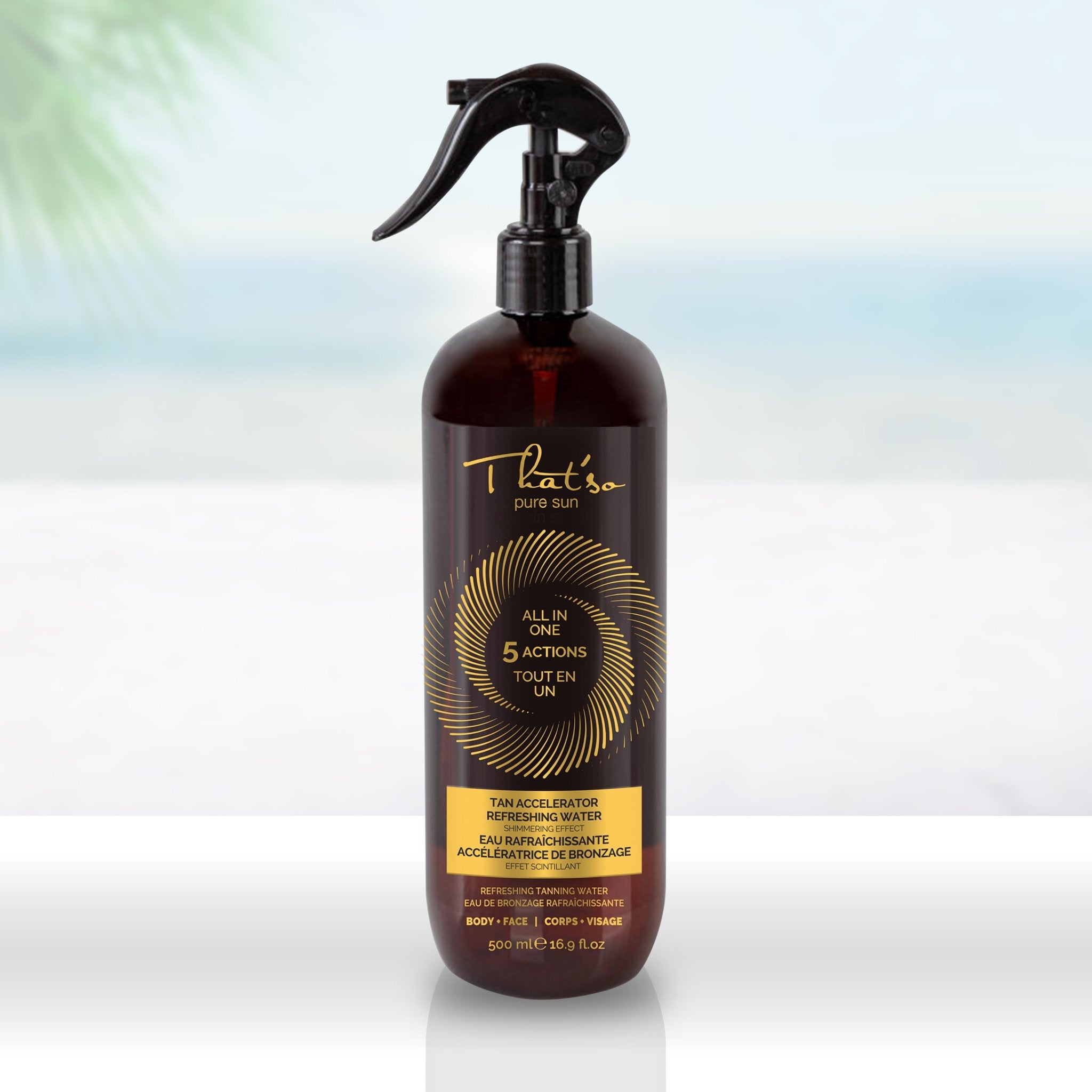 That'so. Eau Rafraîchissante Accélératrice De Bronzage All In One - 500 ml - Concept C. Shop