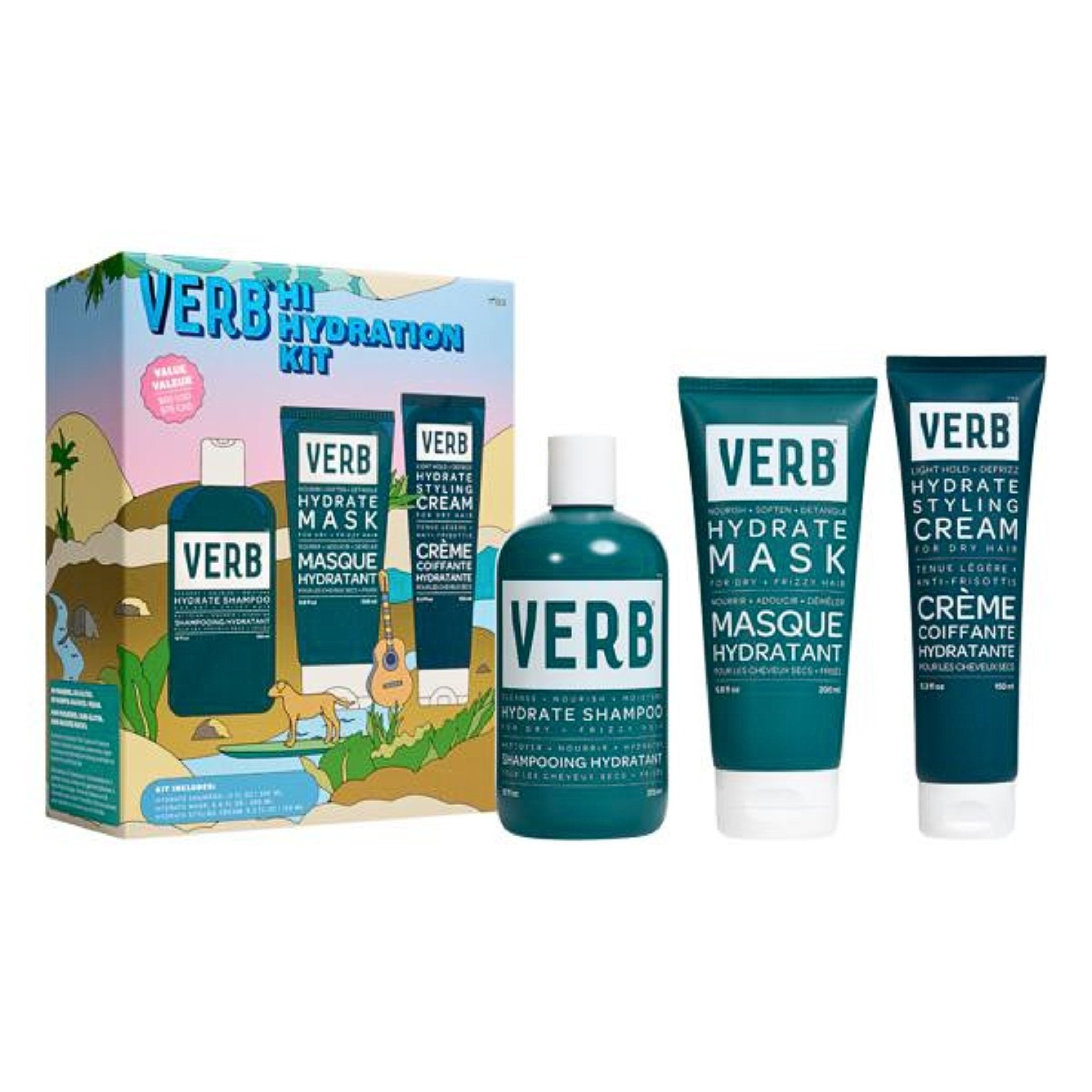 Verb. Coffret des Fêtes - Hydratation Intense - Concept C. Shop