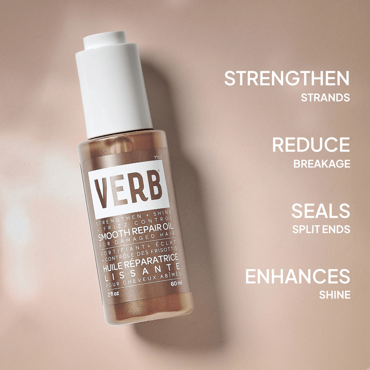 Verb. Huile Réparatrice Lissante Smooth - 60 ml - Concept C. Shop