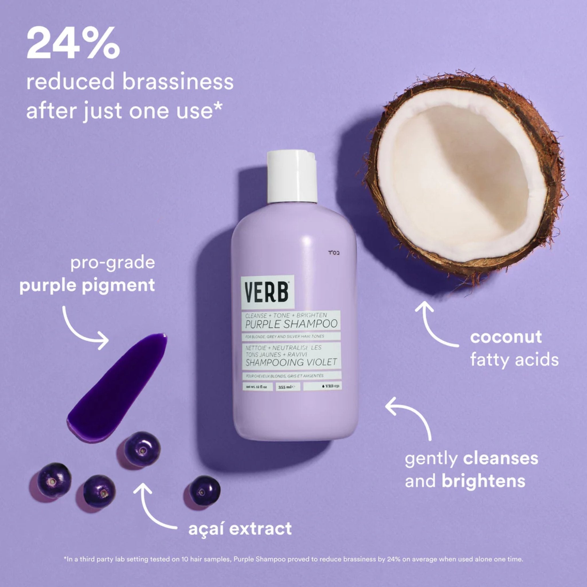 Verb. Shampoing Violet - 355 ml - Concept C. Shop