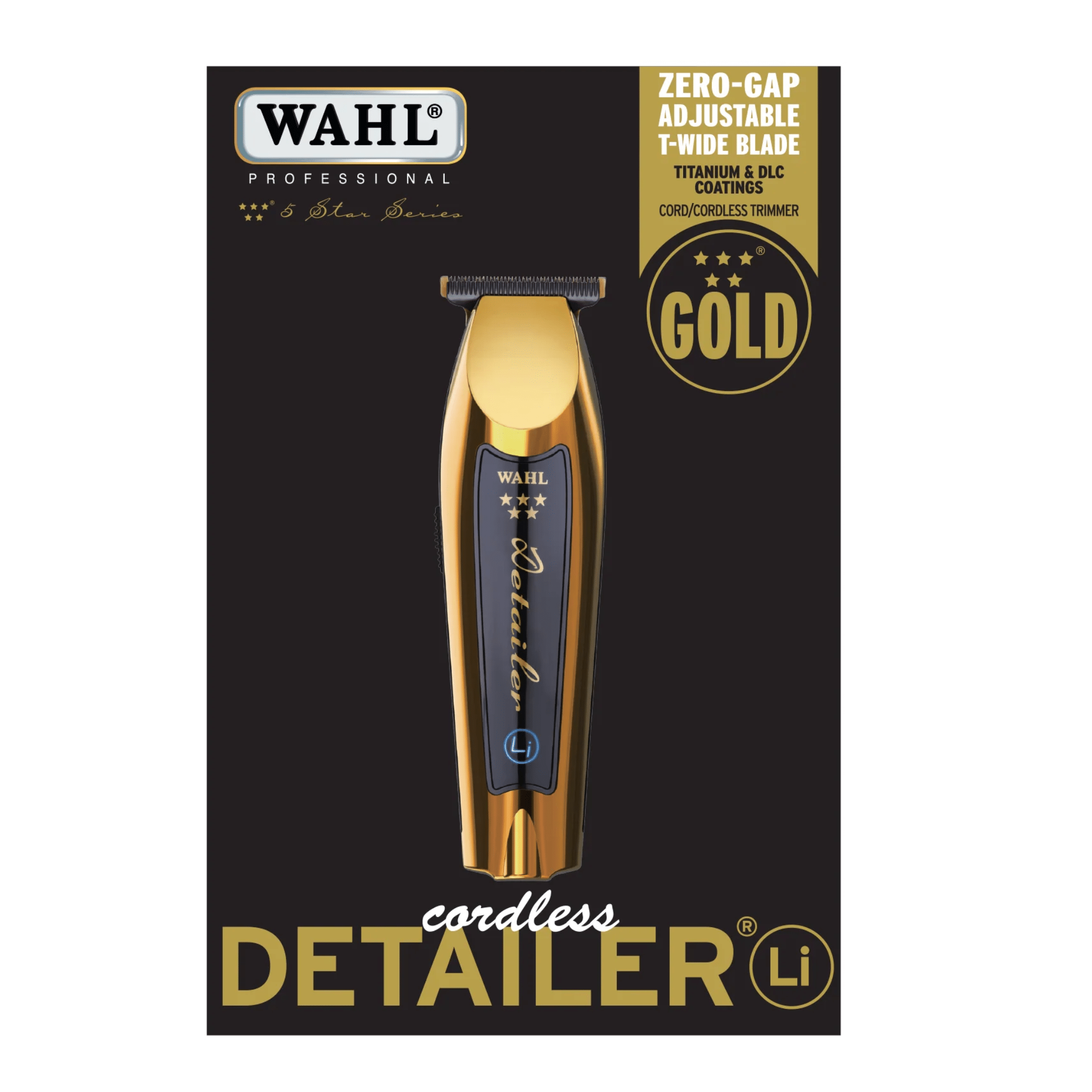 Wahl. 5 Star Series Detailer Li Or 5 Star Avec Ou Sans Fil - Concept C. Shop