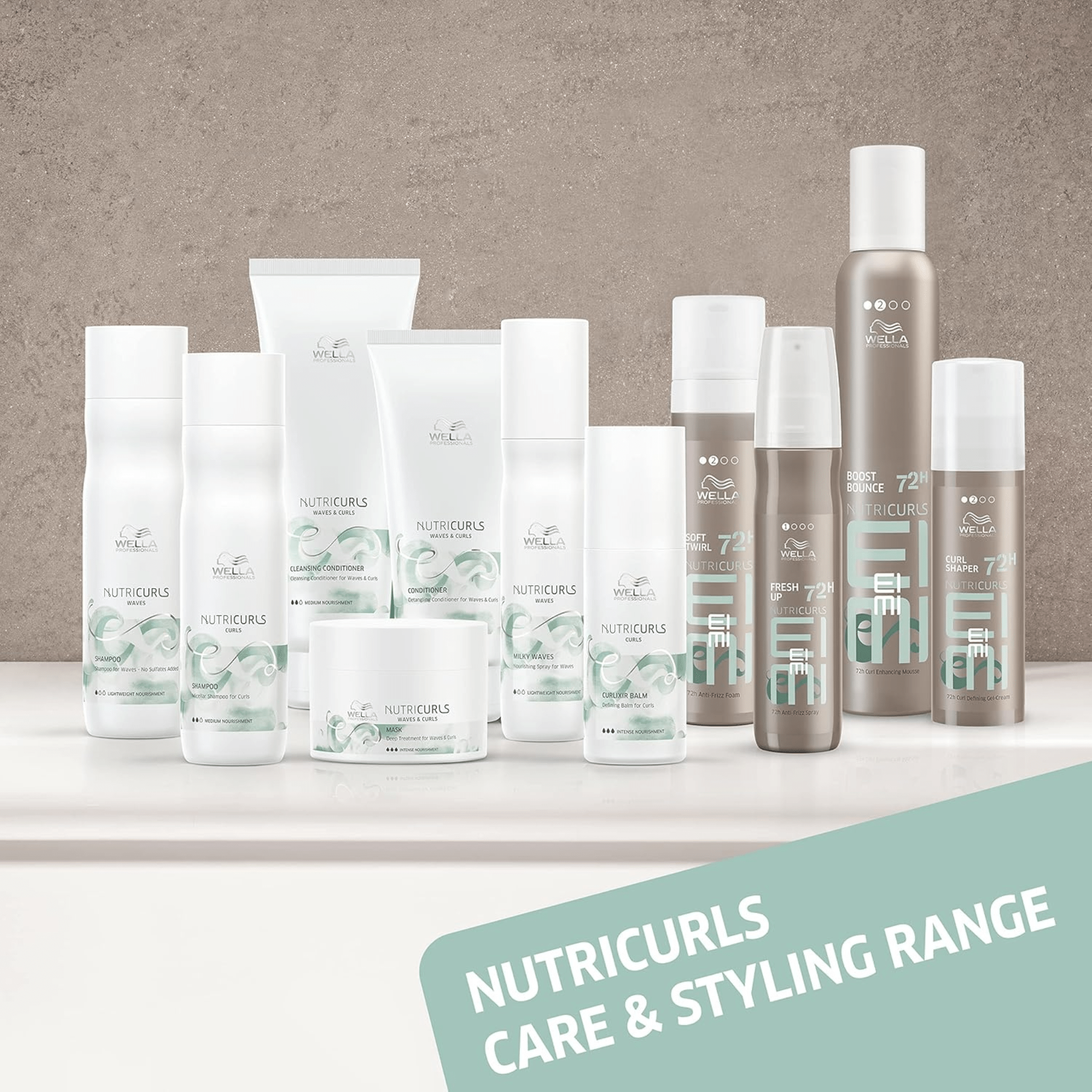 Wella. EIMI Gel - Crème Définition des Boucles 72h Curl Shaper Nutricurls - 150 ml - Concept C. Shop